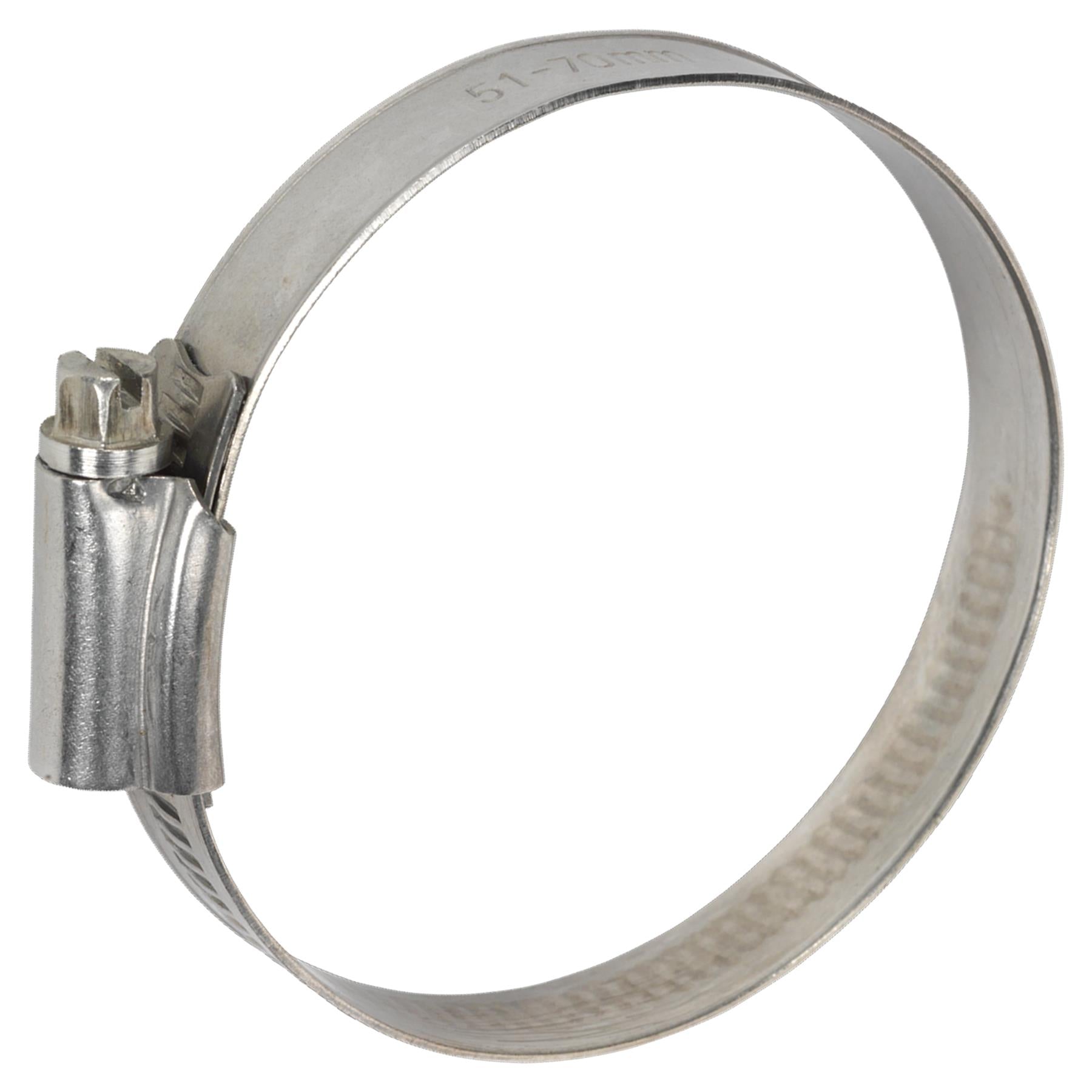 Sealey Hose Clip Stainless Steel 51-70mm Pack of 10