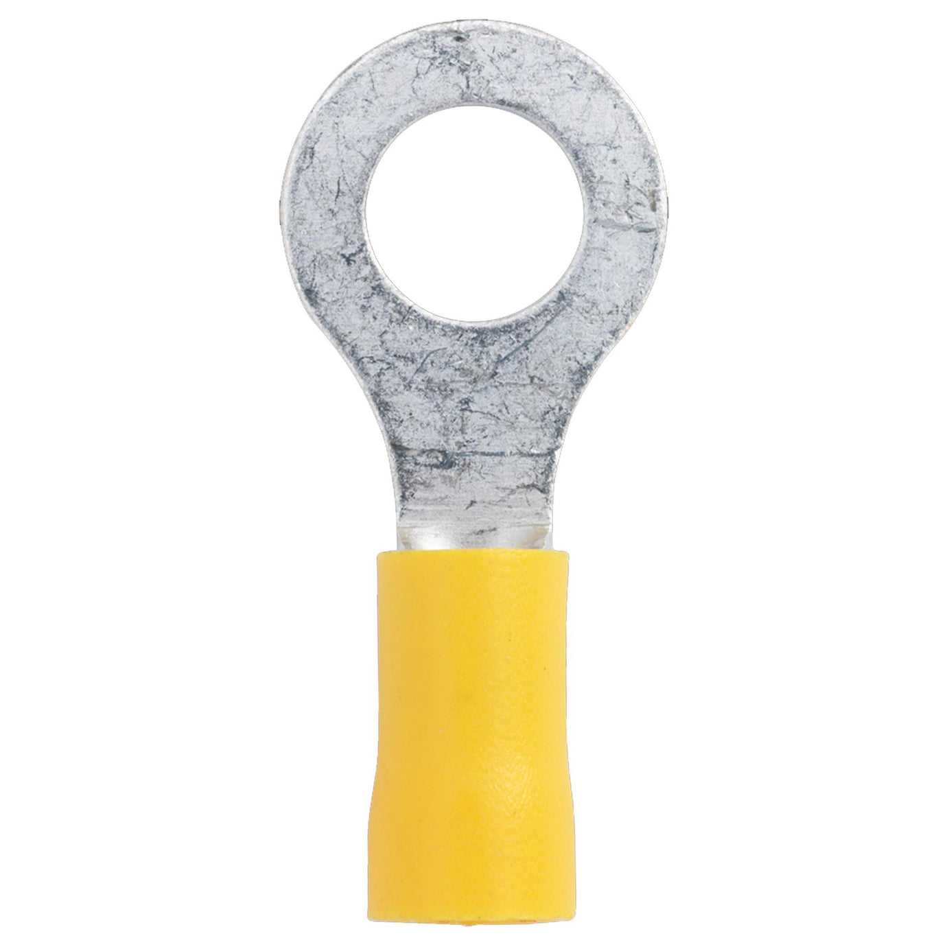 Easy-Entry Ring Terminal 8.4mm (5/16") Yellow Pack of 100 Sealey