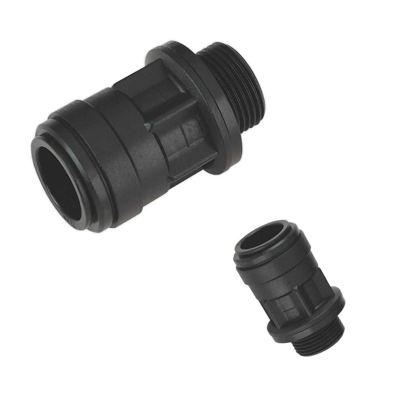 Sealey Straight Adaptor 22mm 3/4"BSP Pack of 2 (Speedfit-PM012216E)