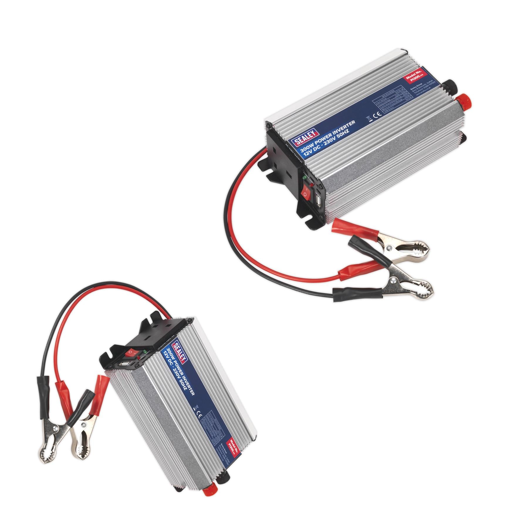 Sealey Power Inverter 300W 12V DC - 230V~50Hz