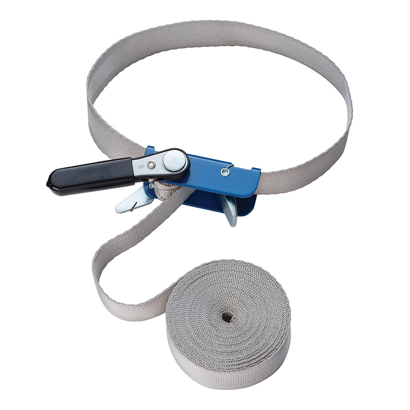 Band Clamp Reinforced Webbing With Ratcheting Handle 25mmx4.58m(1" x 15')