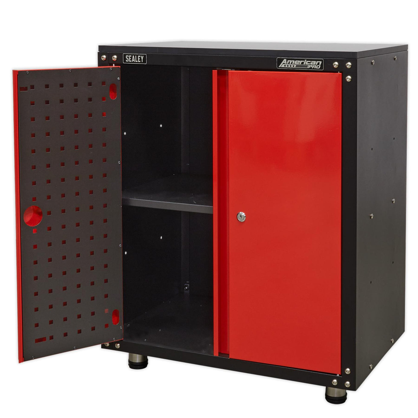 Sealey Modular 2 Door Cabinet with Worktop 665mm