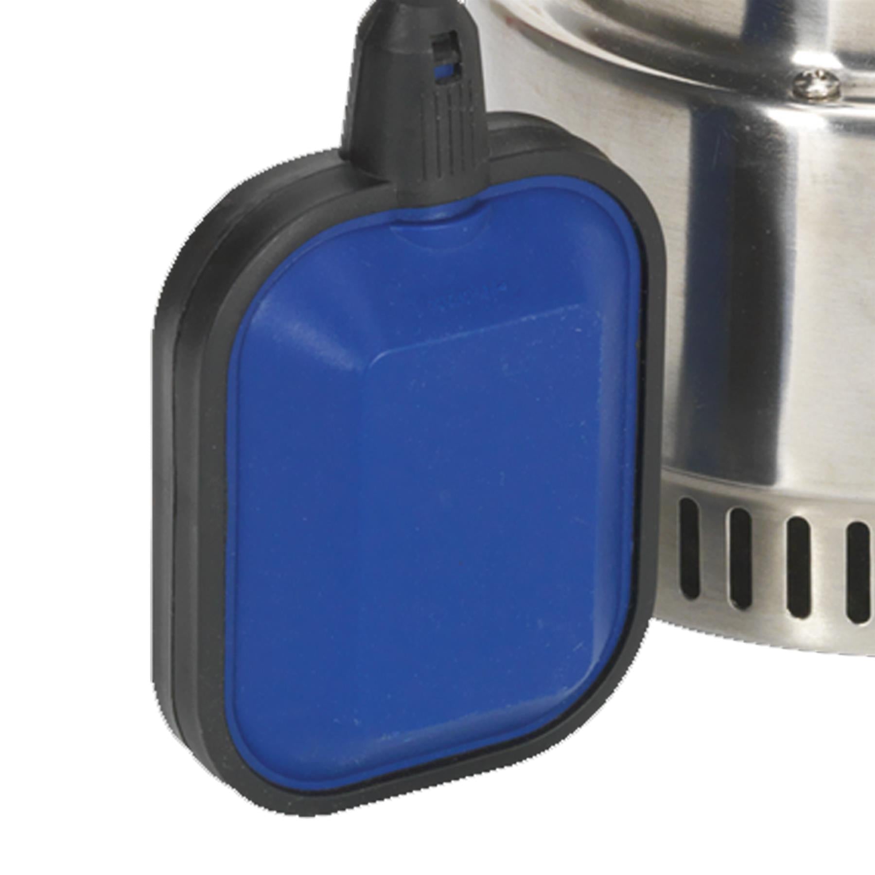 Submersible Stainless Water Pump Automatic 250L/min 230V Sealey