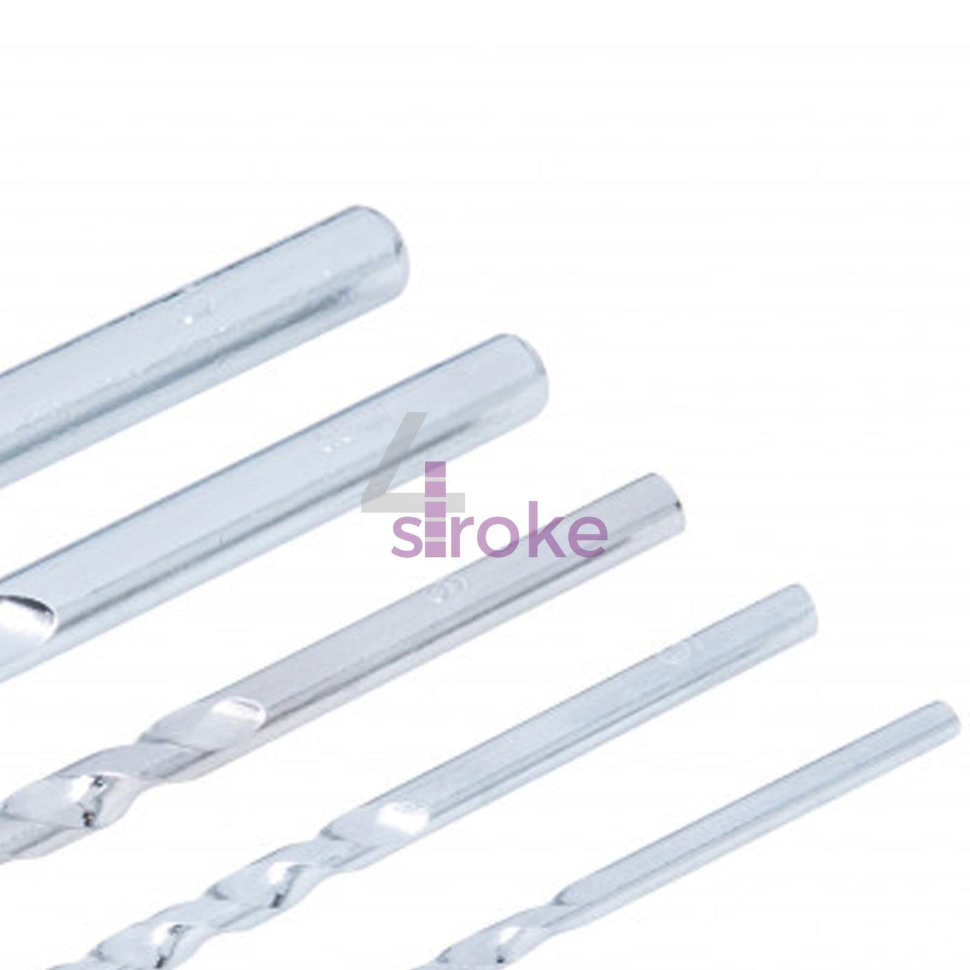 BlueSpot 5 Piece Masonry Drill Bit Set 4-10mm Brick Block Stone Tile Cracked Case