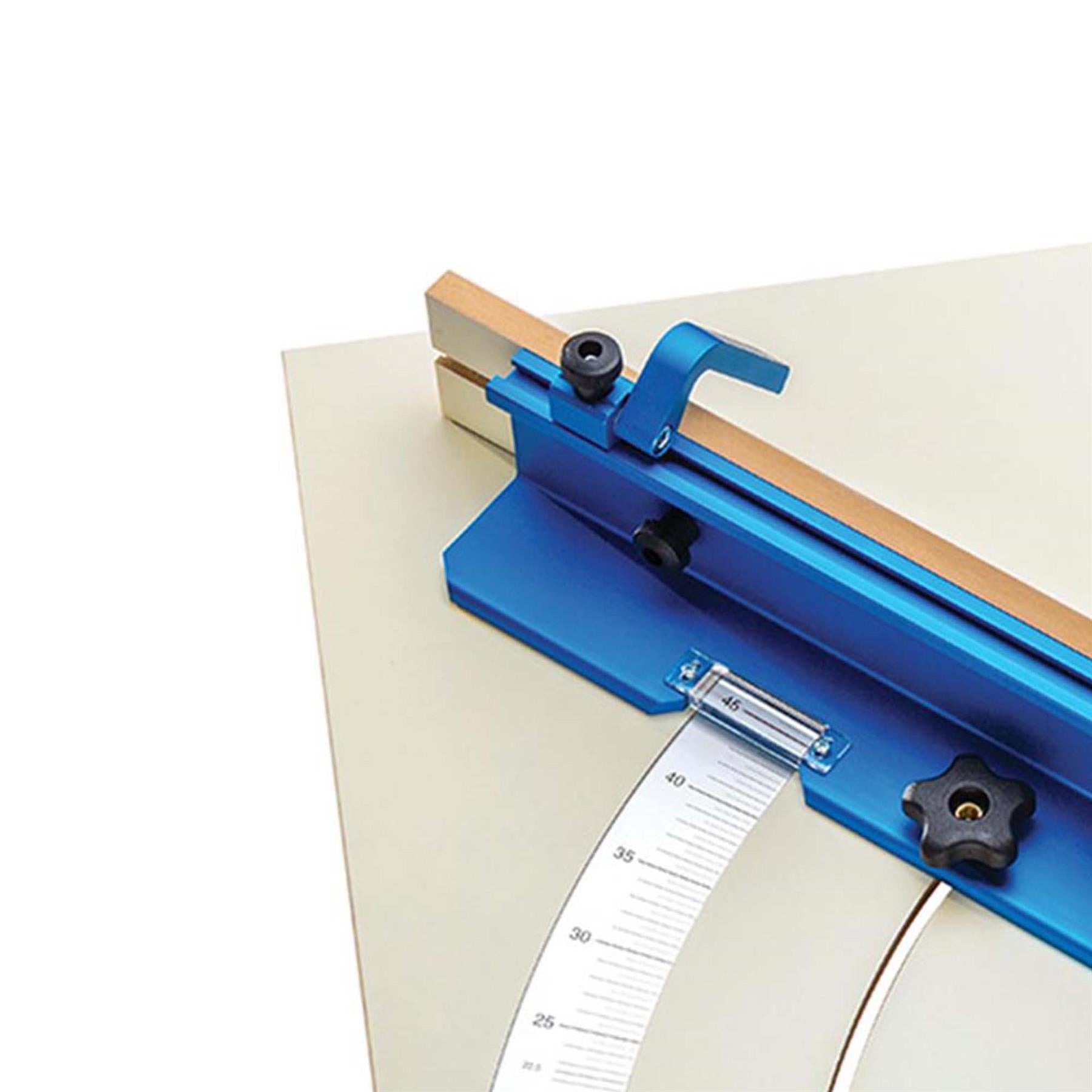 Tablesaw Cross-Cut Sled 603 x 603mm (23-3/4" x 23-3/4") Sturdy MDF Melamine Coat