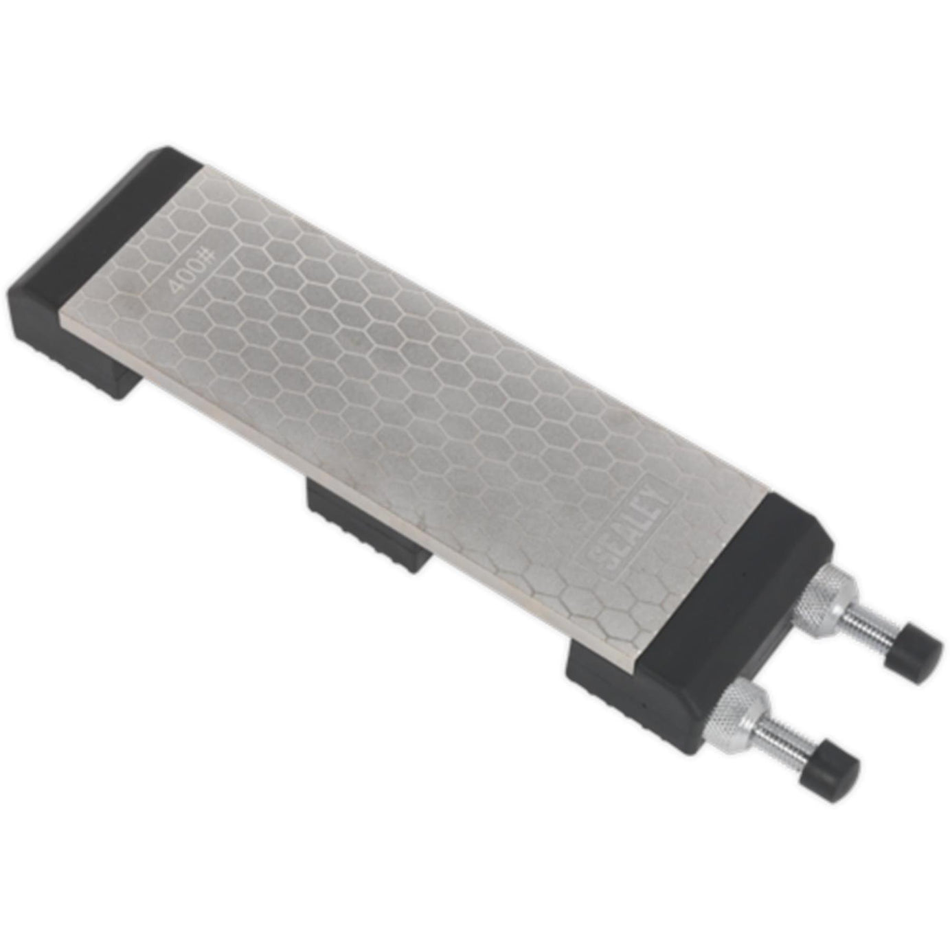 Sealey Combination Diamond Sharpening Whetstone with Stone Holder