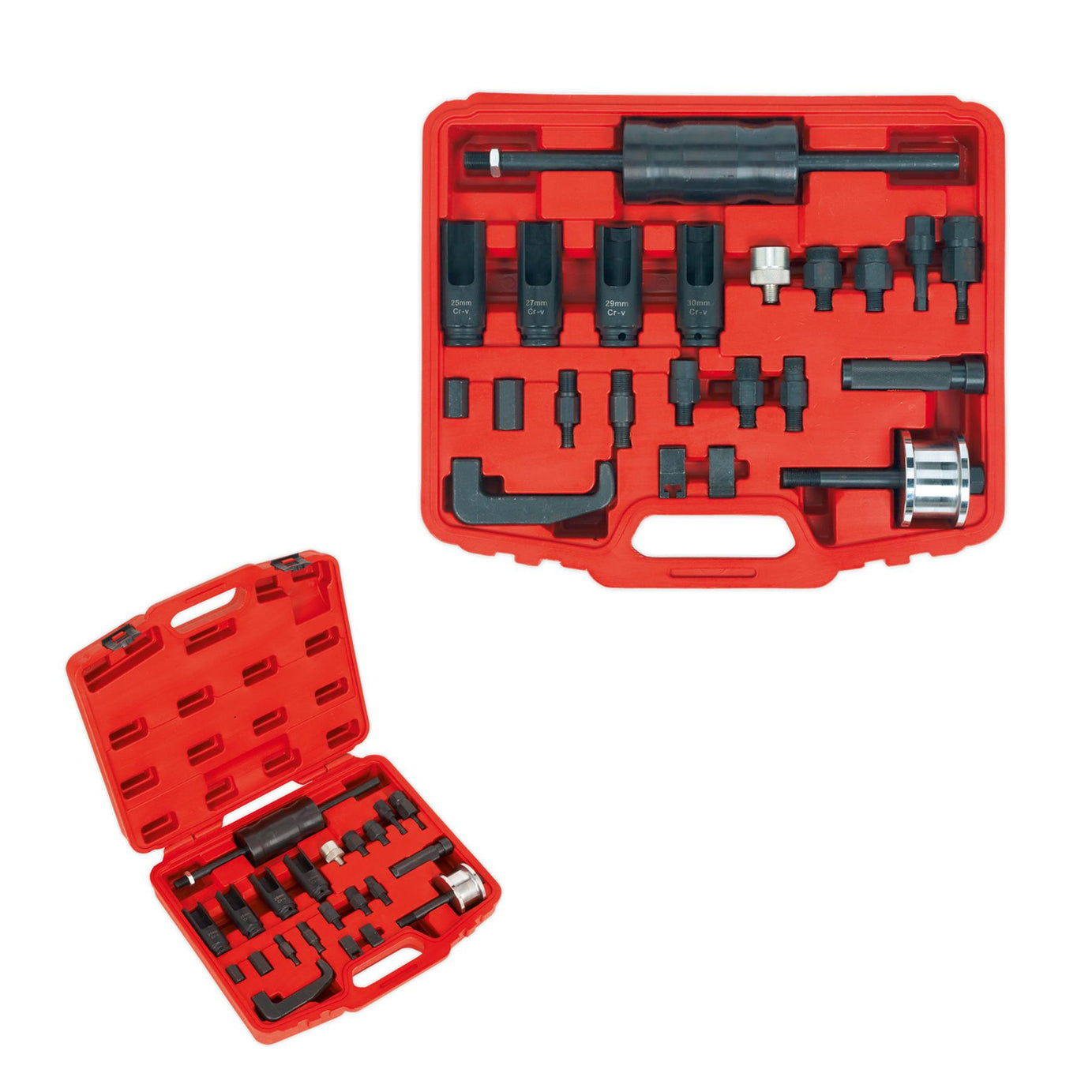 Sealey Diesel Injector Master Kit Keys & Deep Open Profile Sockets