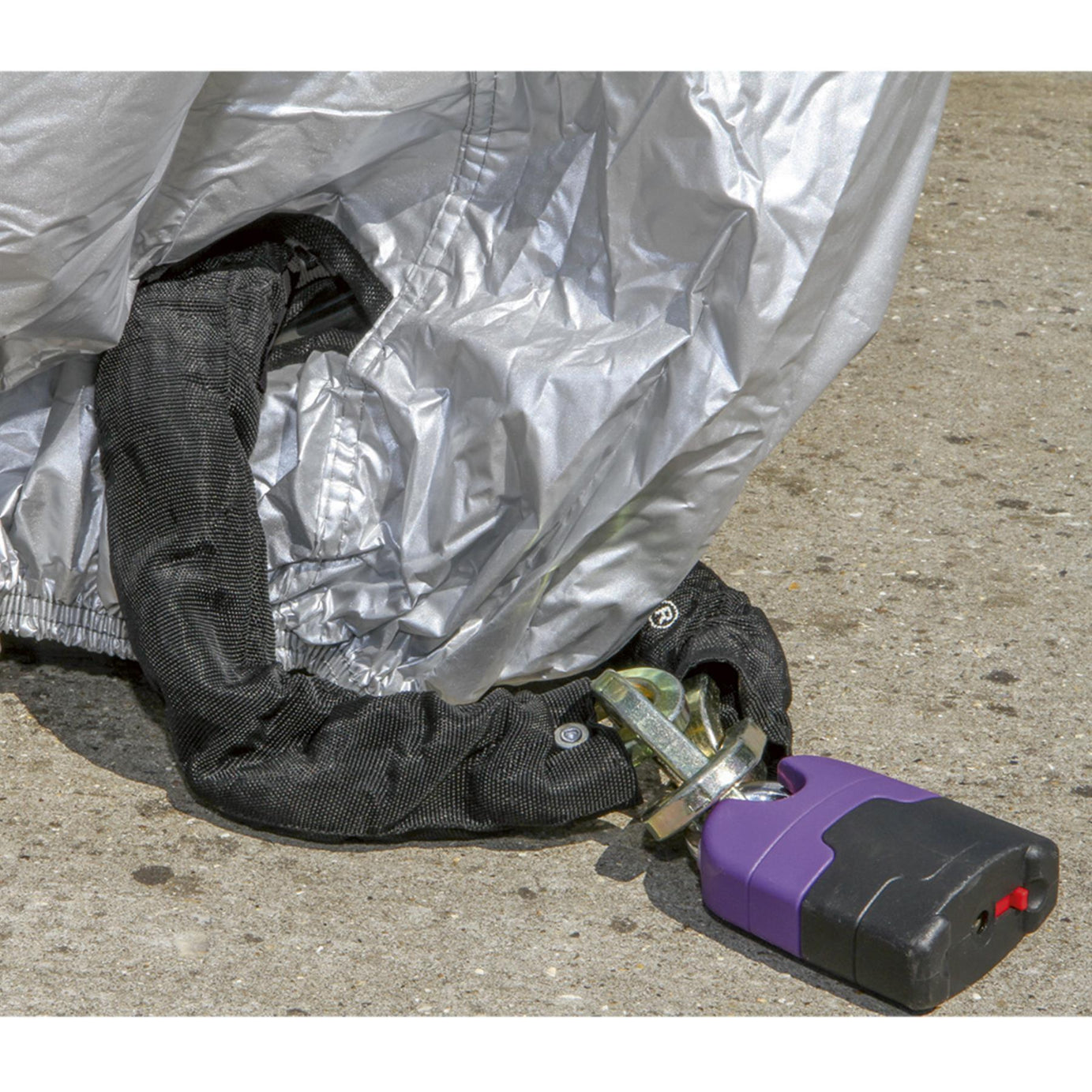 Sealey Motorcycle Cover Medium 2320 x 1000 x 1350mm