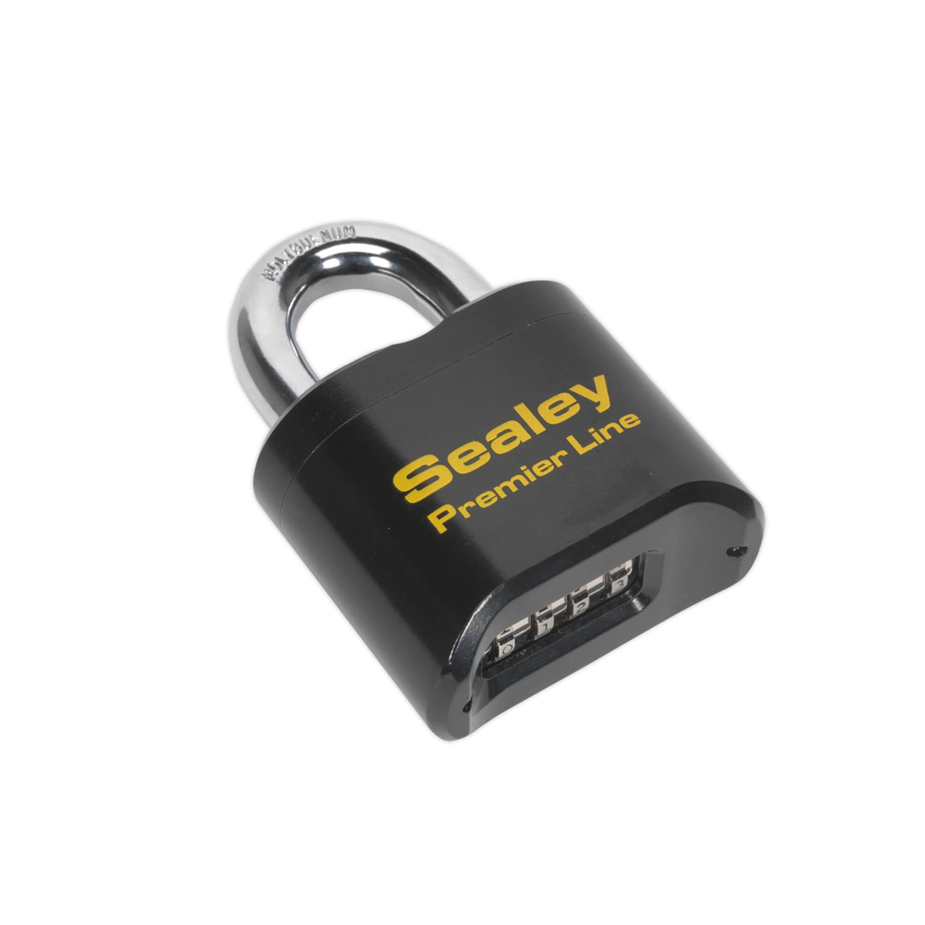 Sealey Steel Body Combination Padlock 62mm