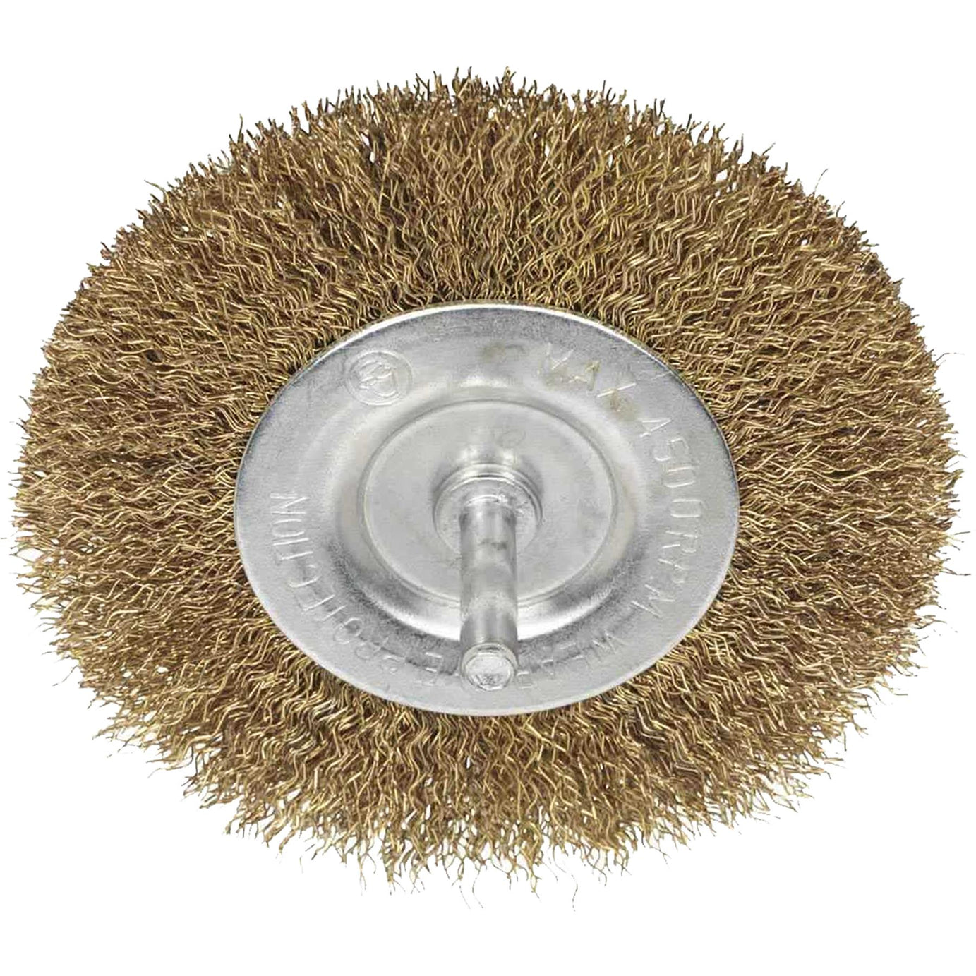 Sealey Flat Wire Brush 100mm with 6mm Shaft