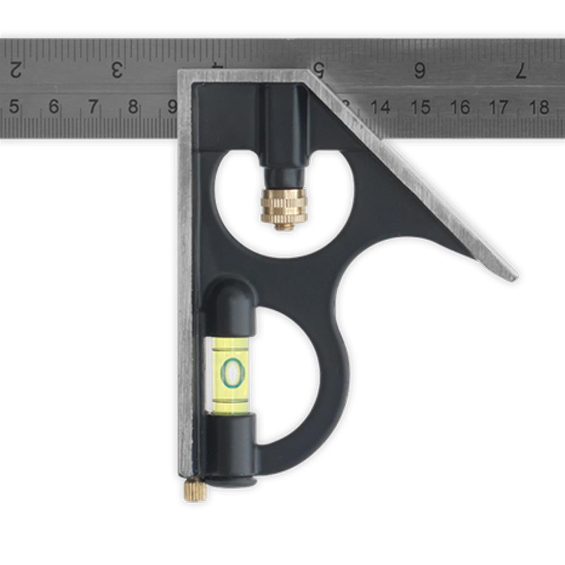 Sealey Combination Square 300mm High Quality Stainless Steel Blade