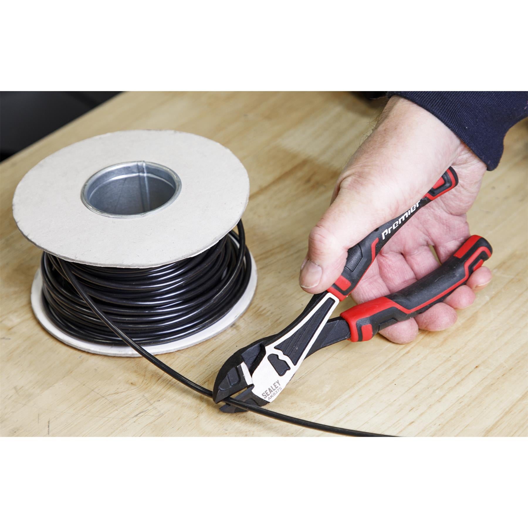Sealey Side Cutters High Leverage 190mm Heavy-Duty