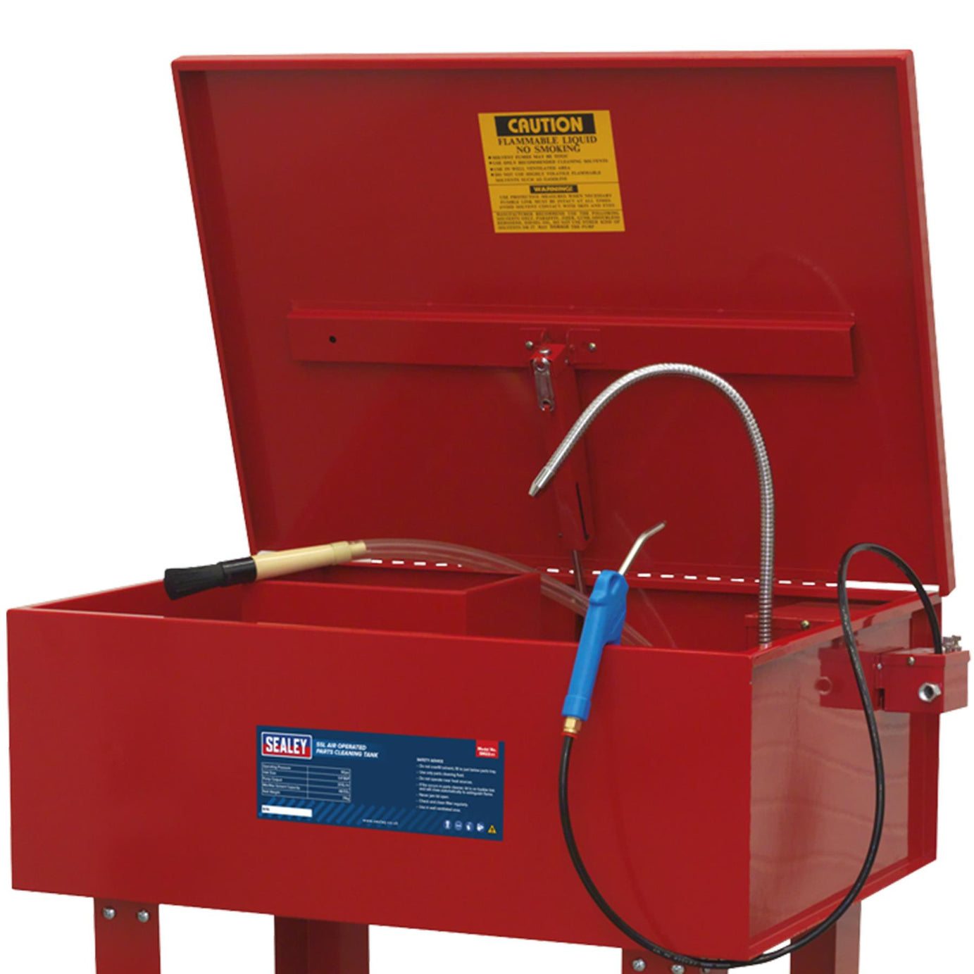 Sealey Parts Cleaning Tank Air Operated Steel tank