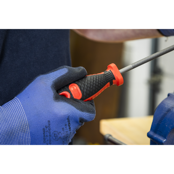Sealey Smooth Cut Round Engineer's File 200mm