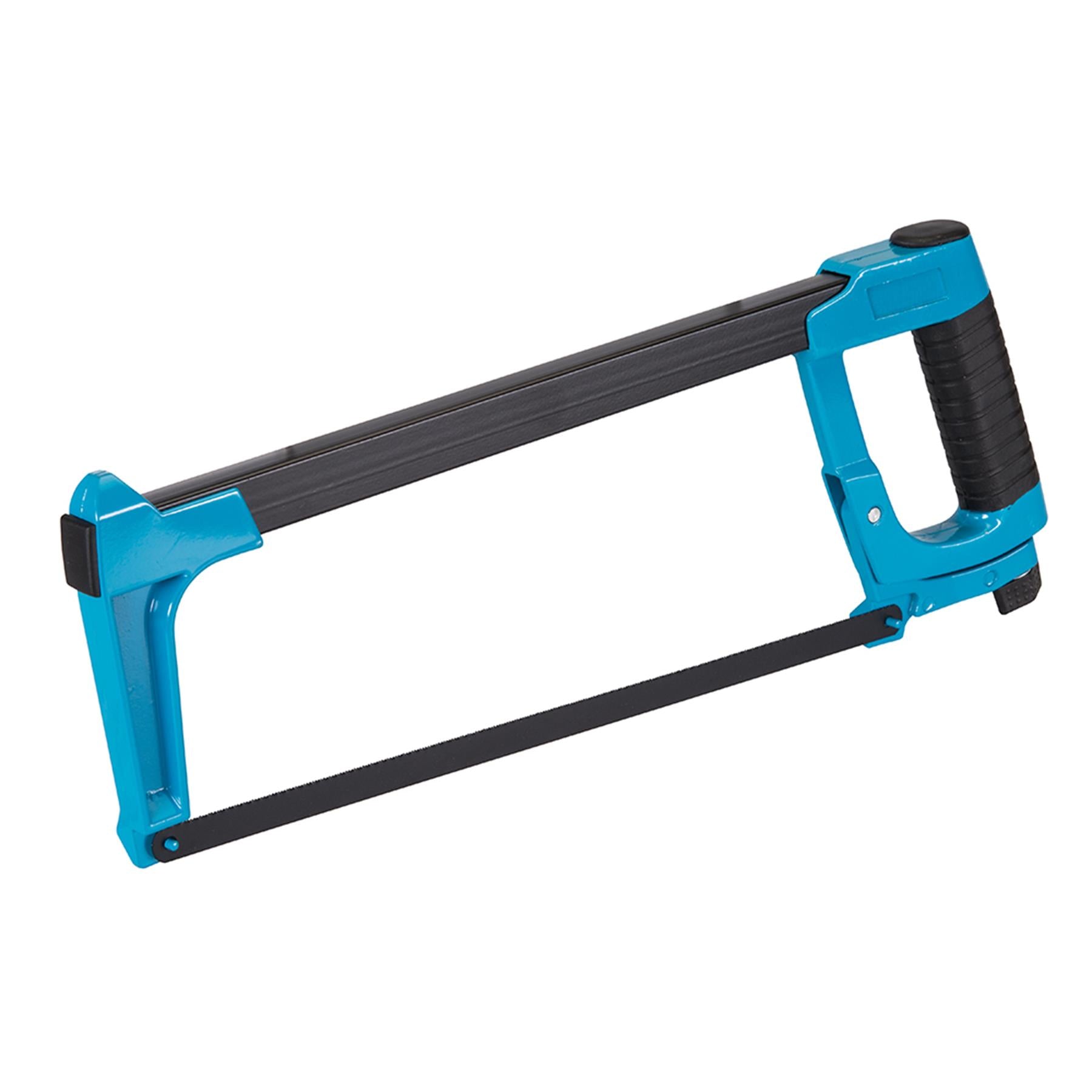 Hacksaw High Tension 300mm Carbon Steel Blade Rubber-Grip Handle New