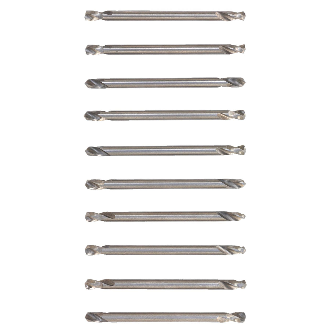 Sealey Double End Drill Bit Set 10pc 1/8" High-speed steel