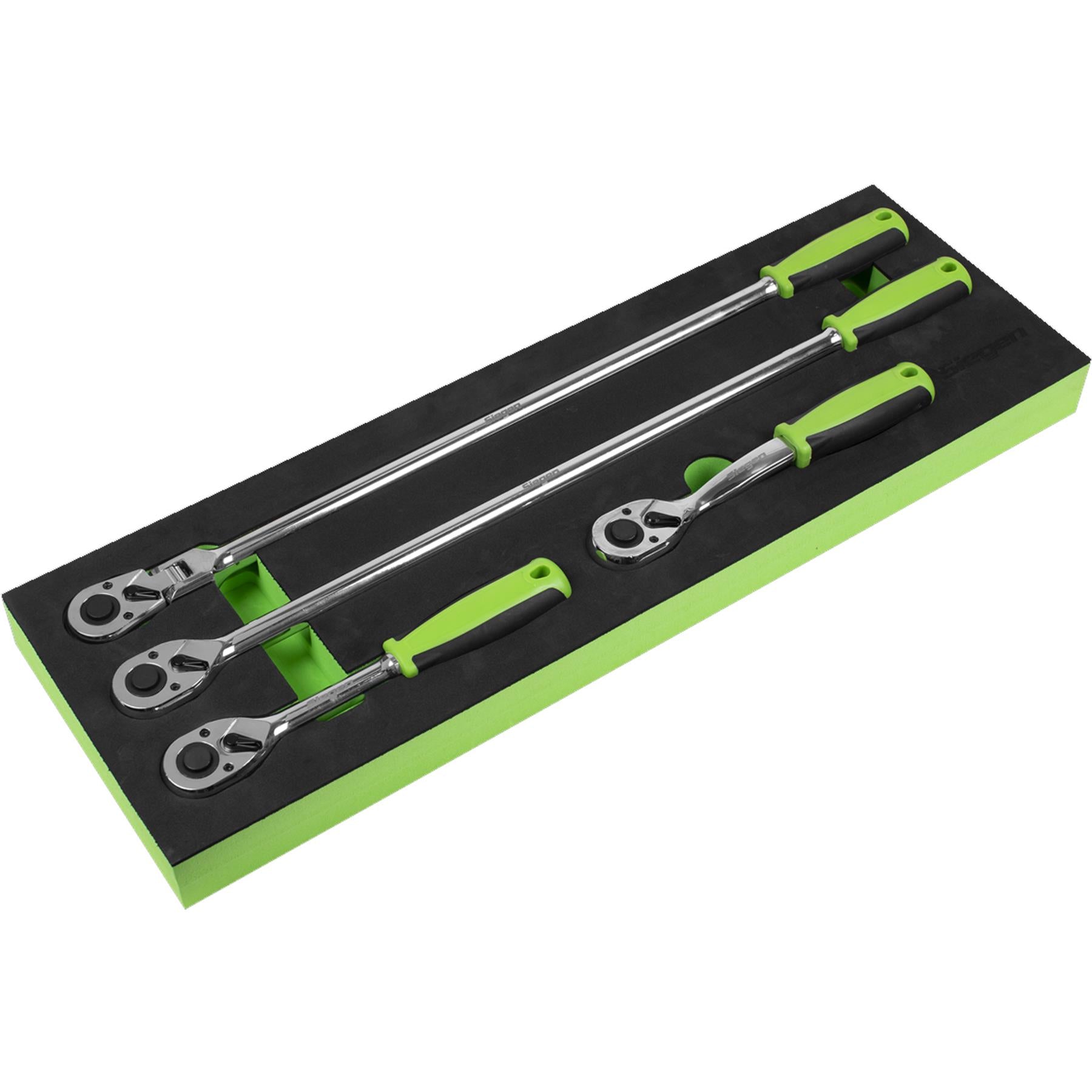 Sealey Ratchet Wrench Set 4pc 1/2"Sq Drive Flip Reverse