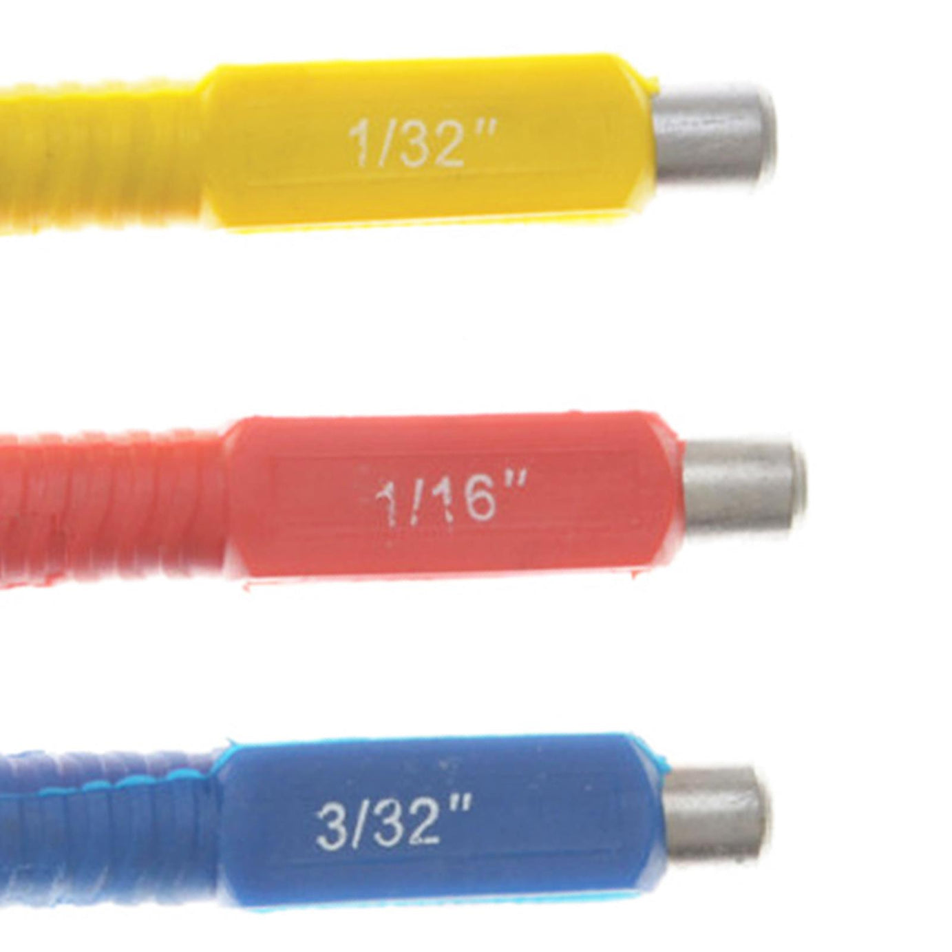 BlueSpot 3Pce Centre Punch Set Colour Coded Carbon Steel 1/32" 1/16" 3/32" For Stable Drilling New