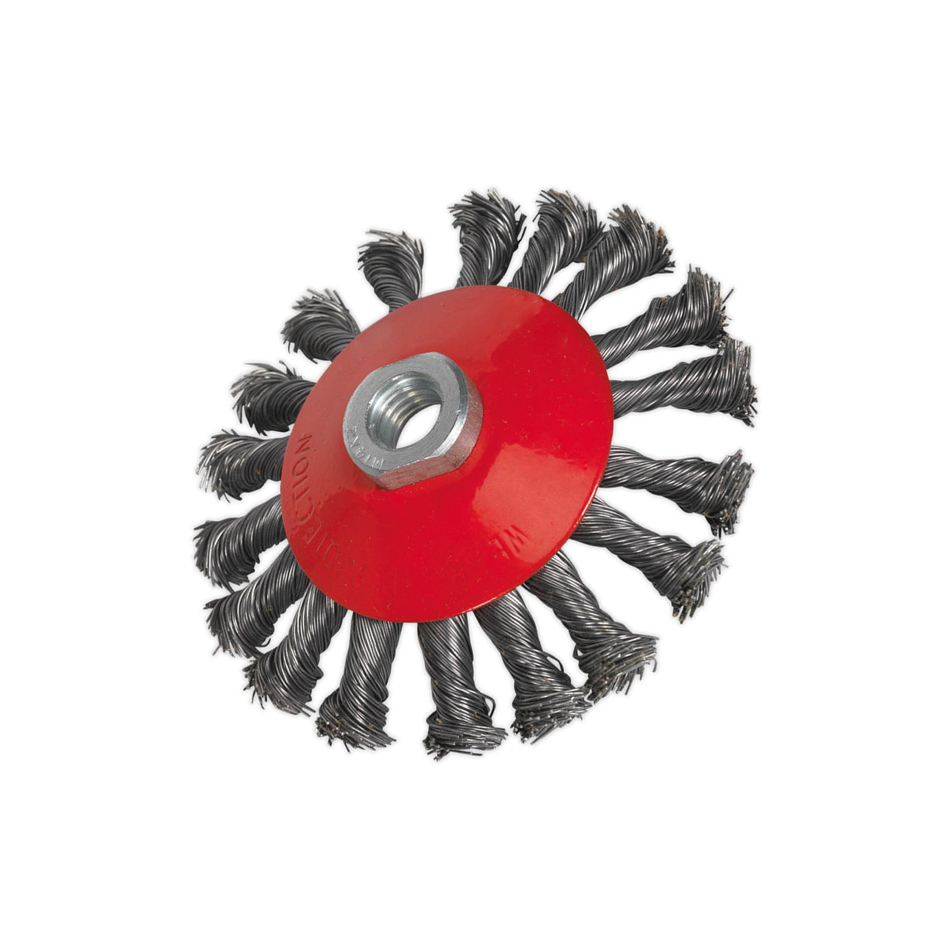 Sealey Conical Wire Brush 115mm M14 x 2mm