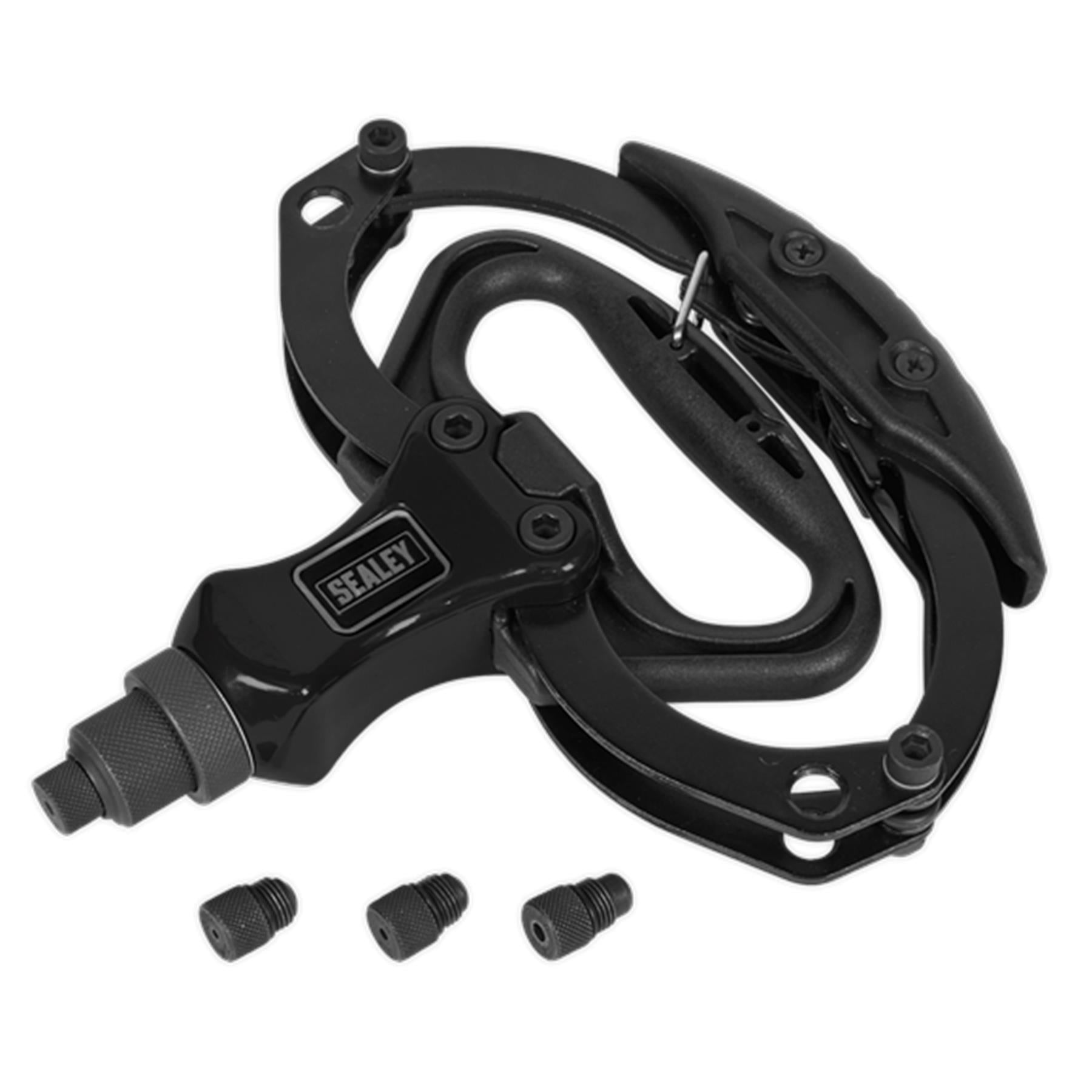 Sealey 11" Quick Action Riveter Hand Riveter Pop Rivet Gun With 4 Nozzles
