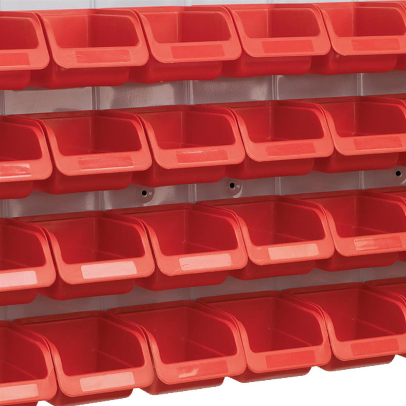 Sealey Bin & Panel Combination 24 Bins - Red