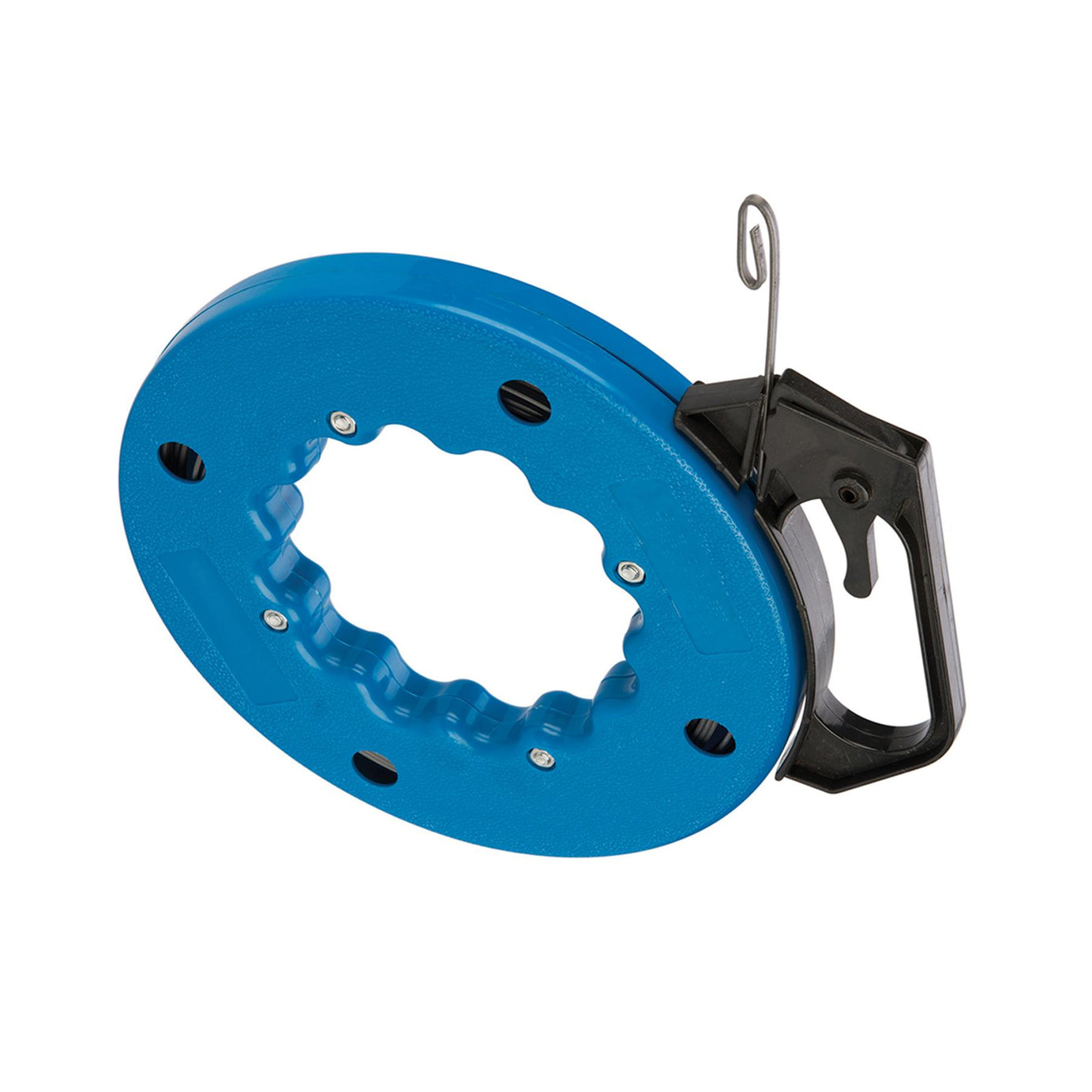 15M Fish Tape Cable Access Electrical Smooth Reeling, Sprung-Steel Fish Tape