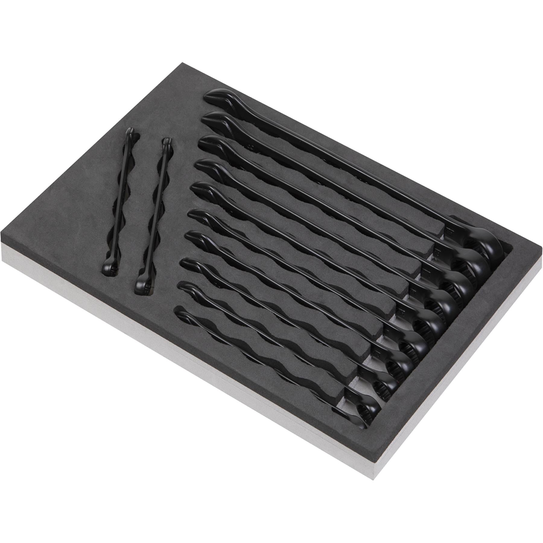 Sealey Combination Spanner Set 12pc Metric - Black Series
