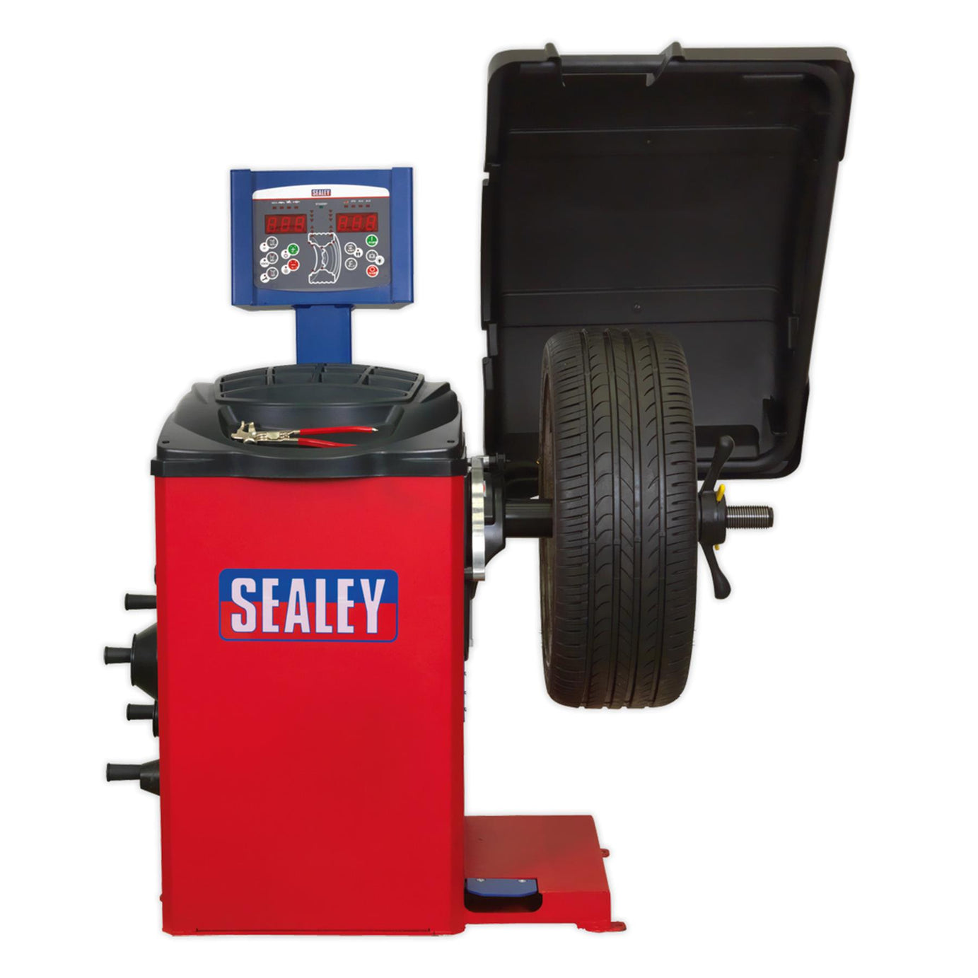 Sealey Wheel Balancer - Semi-Automatic Standby Mode Quick Release