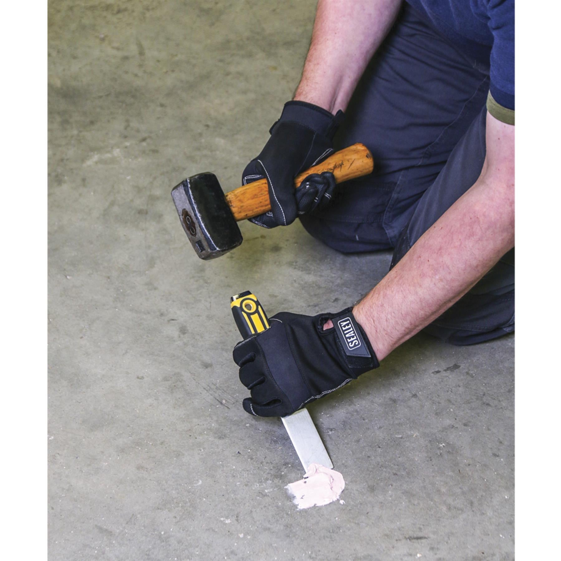 Sealey Scraper Set with Hammer Cap 3pc