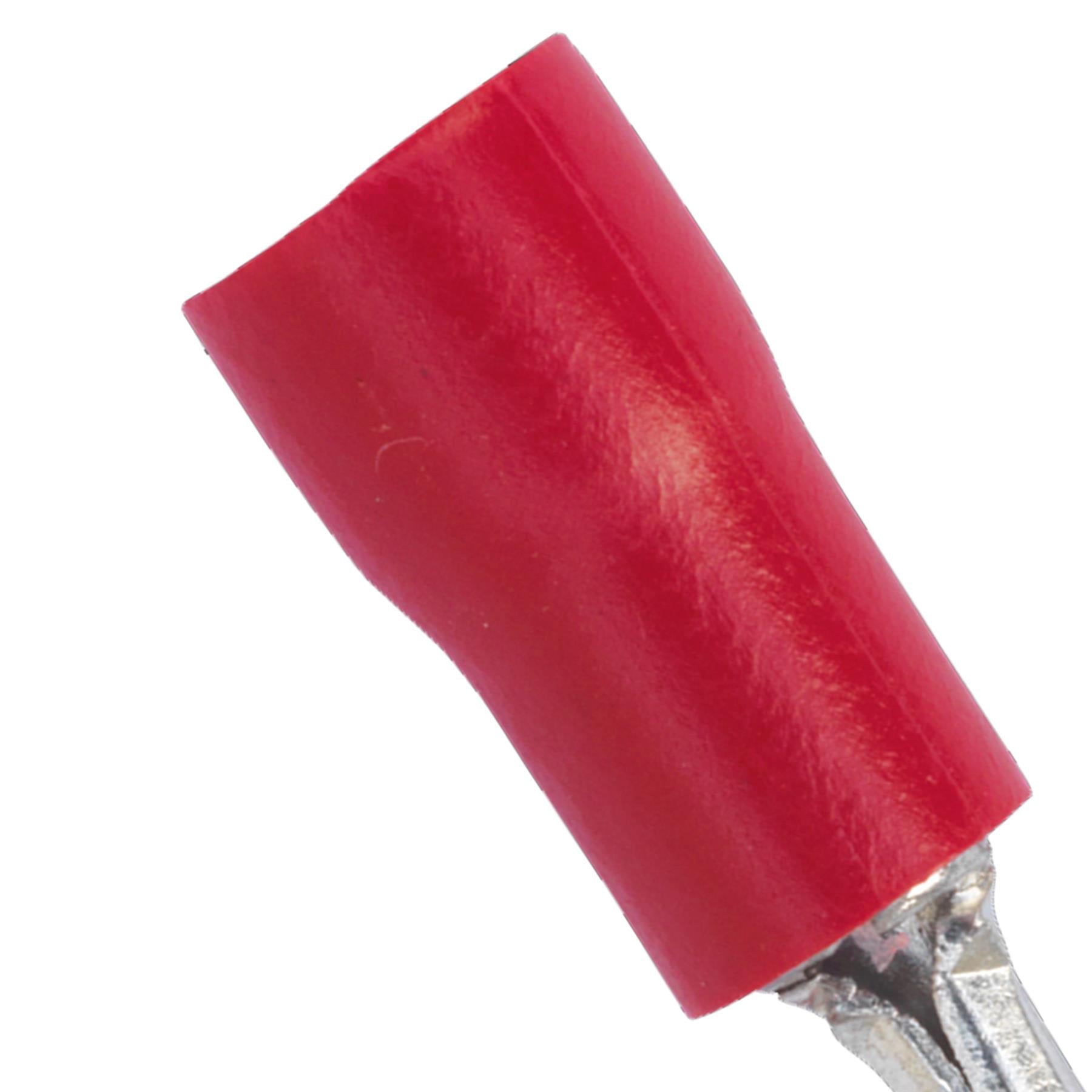 Sealey Easy-Entry Pin Terminal 12 x \1.9mm Red Pack of 100