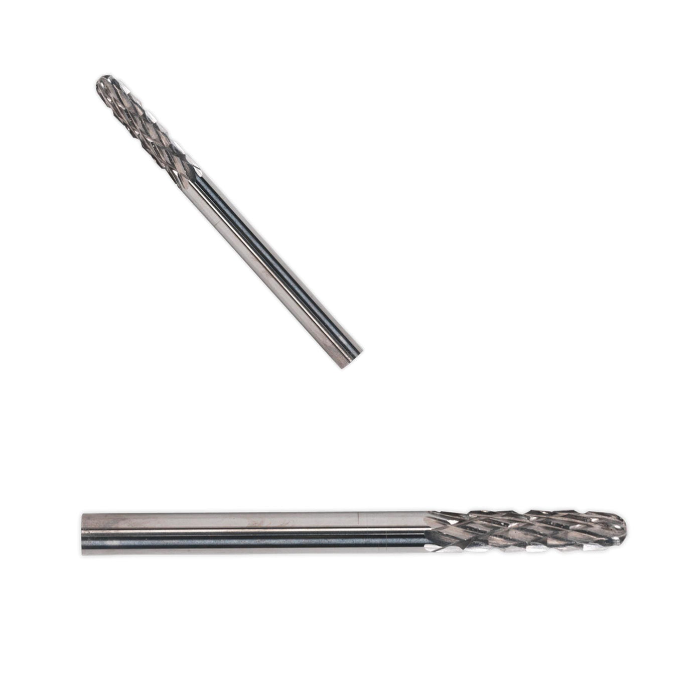 Sealey Micro Carbide Burr Ball Nosed Cylinder 3mm Pack of 3