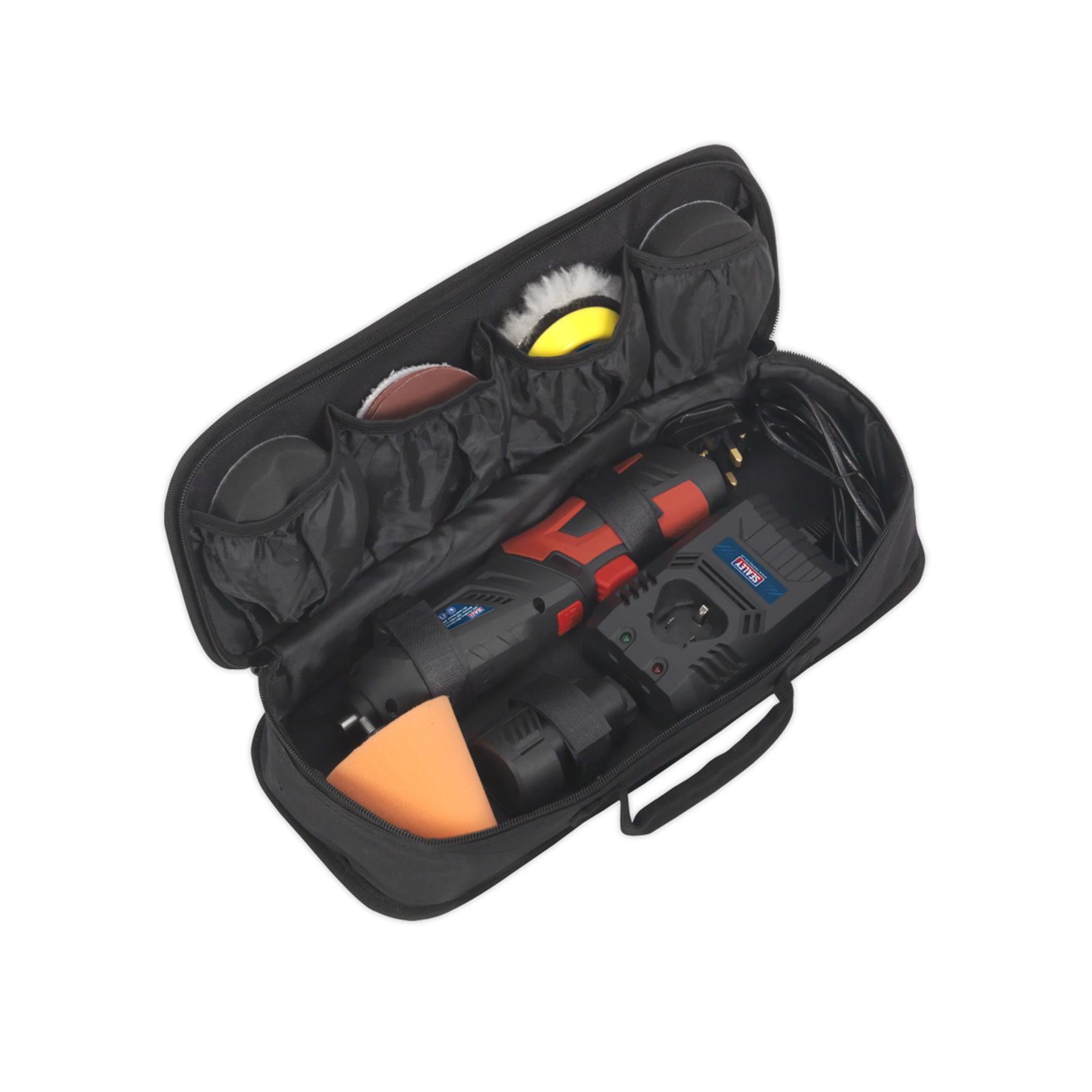 Sealey Cordless Mini Sander/Polisher Kit 12V