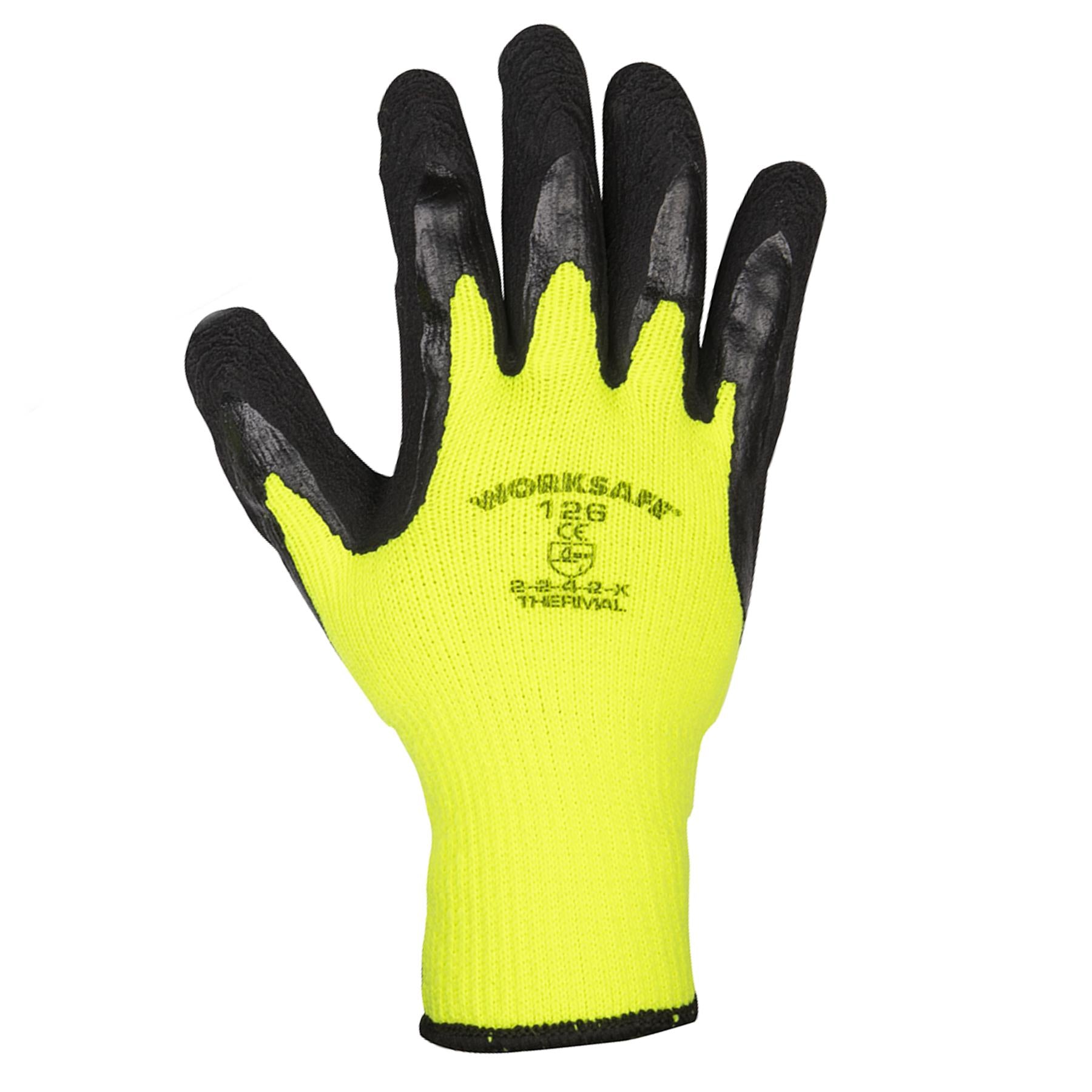 Sealey Thermal Super Grip Gloves - Pack of 6 Pairs