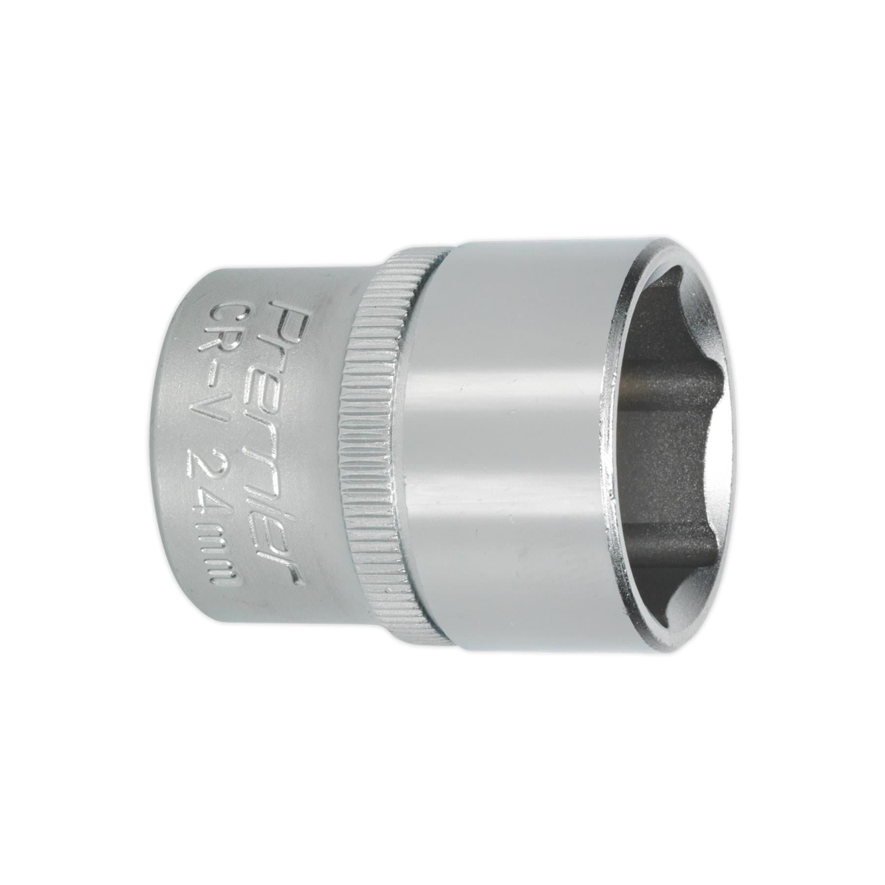 Sealey WallDrive Socket 24mm 1/2"Sq Drive