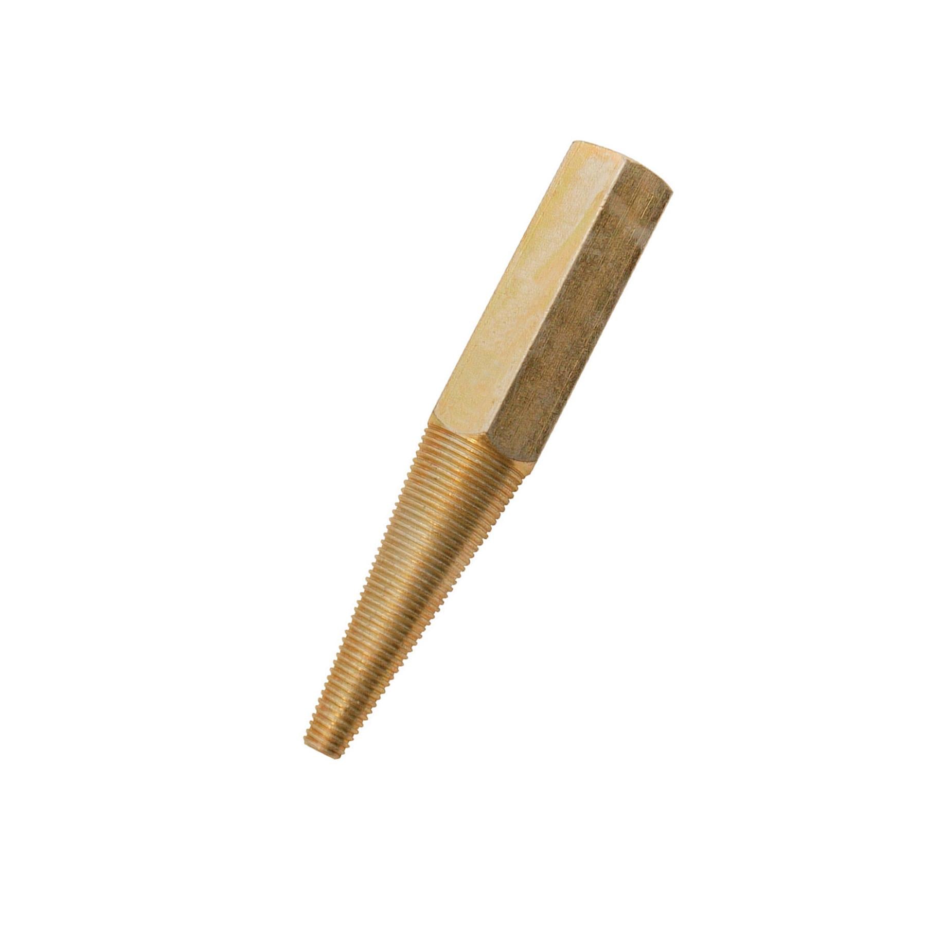 Left-Hand Threaded Tapered Spindle 12.7mm (1/2") For Use With Buffing