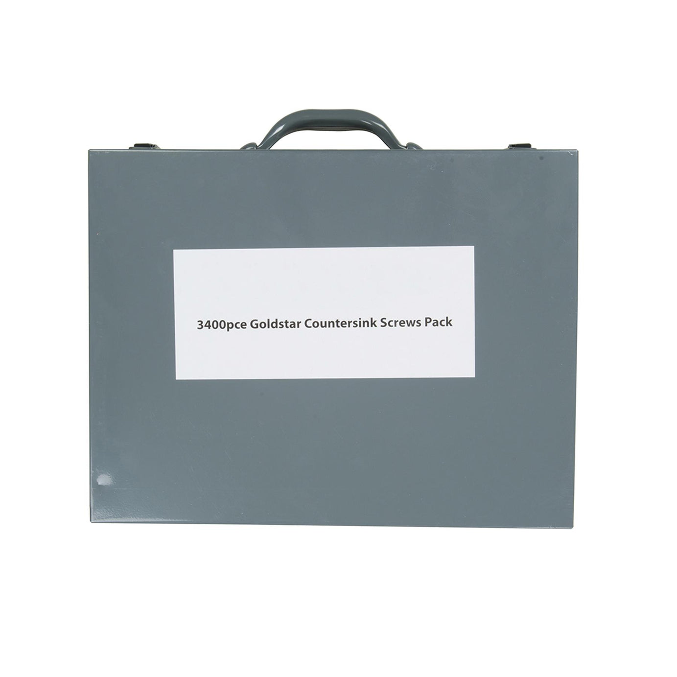 3400Pce Goldstar Countersink Screws Pack Zinc Passivated Corrosion Resistance