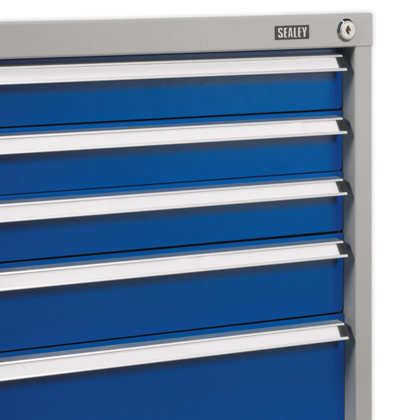 Sealey Mobile Industrial Cabinet 5 Drawer with a load bearing of up to 40kg