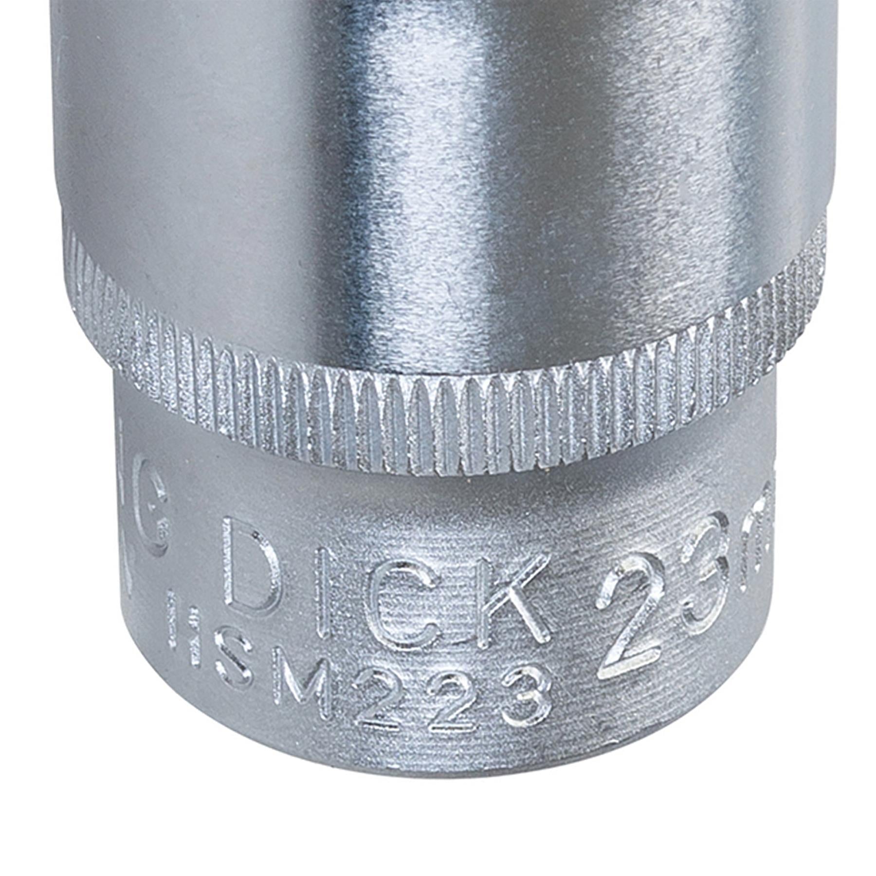 King Dick Socket 1/2" Sd 12pt Metric 23mm