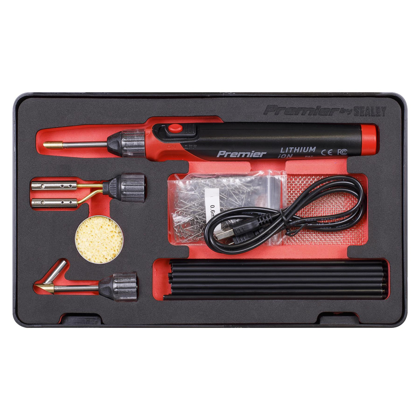 Sealey Lithium-ion Rechargeable Plastic Welding Repair Kit 30W