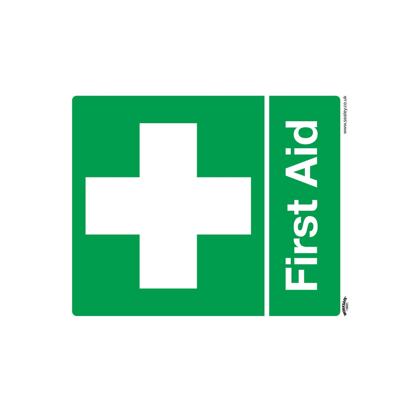 Safety Sign - First Aid - Rigid Plastic