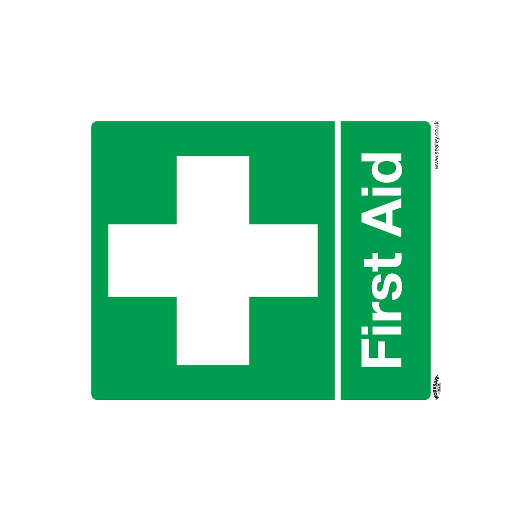 Safety Sign - First Aid - Rigid Plastic