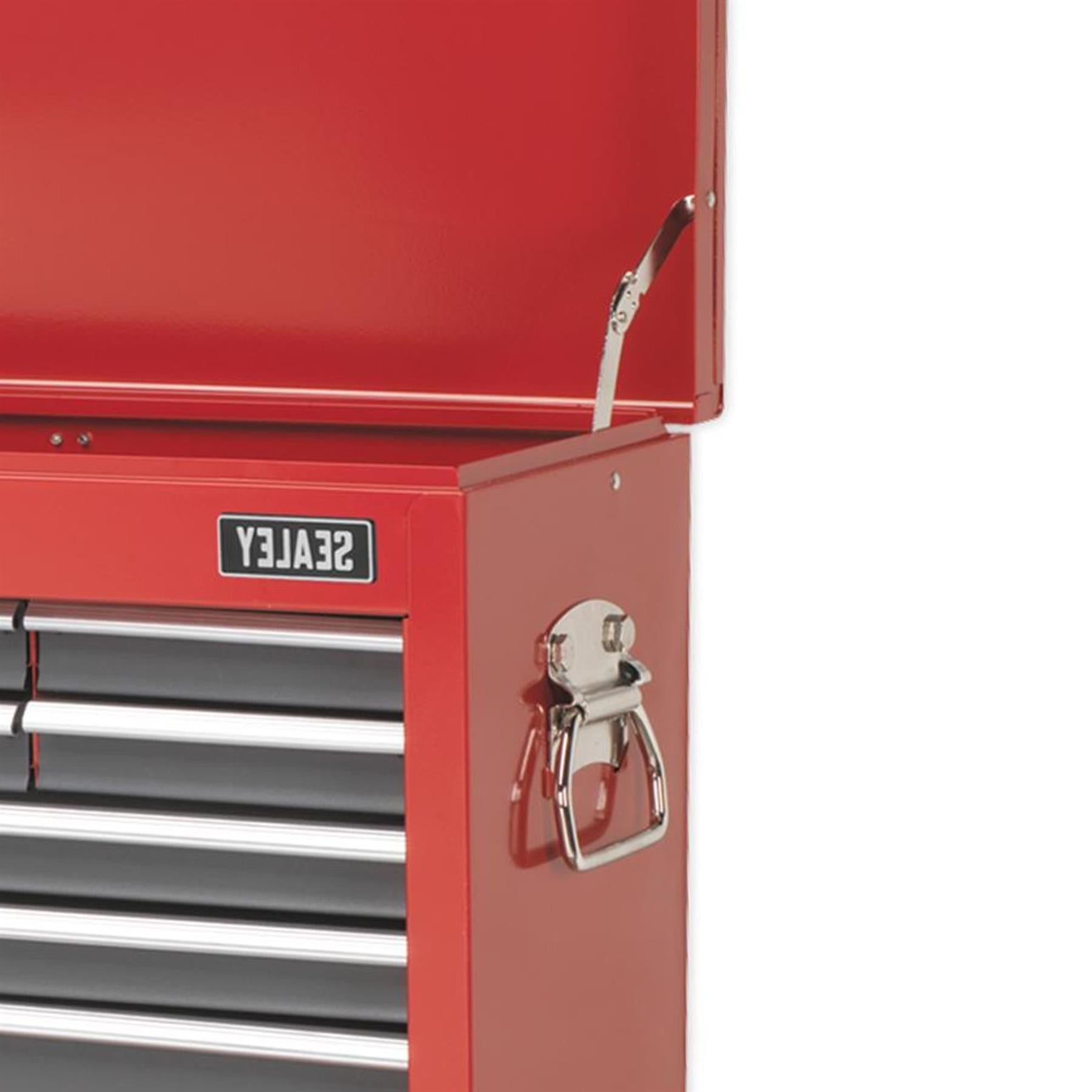 Sealey AP22509BB Topchest 9 Drawer with Ball Bearing Slides - Red/Grey