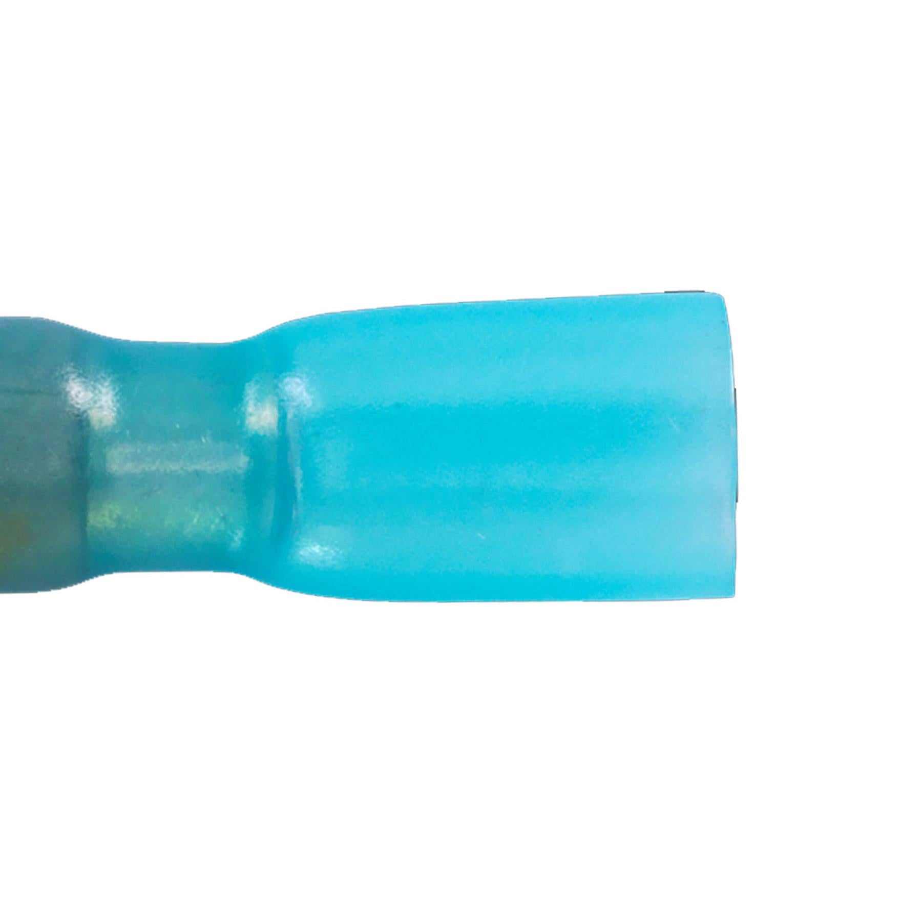 Sealey Heat Shrink Butt Connector with Crimp & Solder Blue Pk of 25