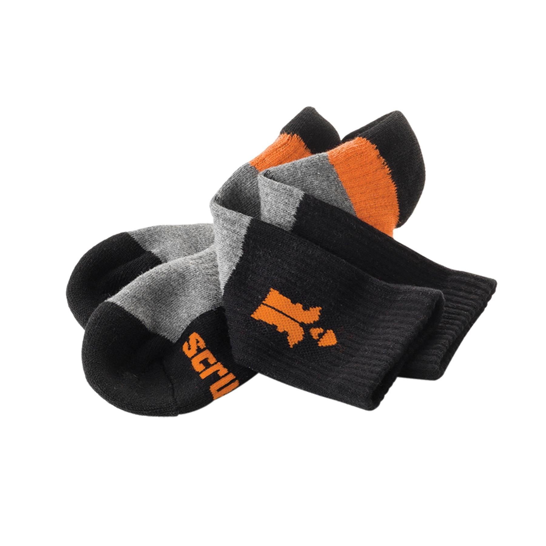 Trade Socks 3pk Size 10 - 13 / 44 - 48 /47% Cotton, 46% Polyamide, 7% Elastane.