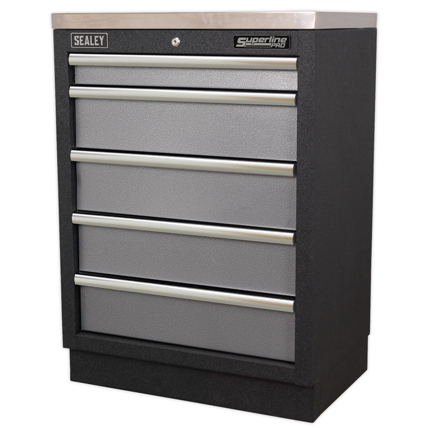 Sealey Modular 5 Drawer Cabinet High Quality lock with two keys. 680mm