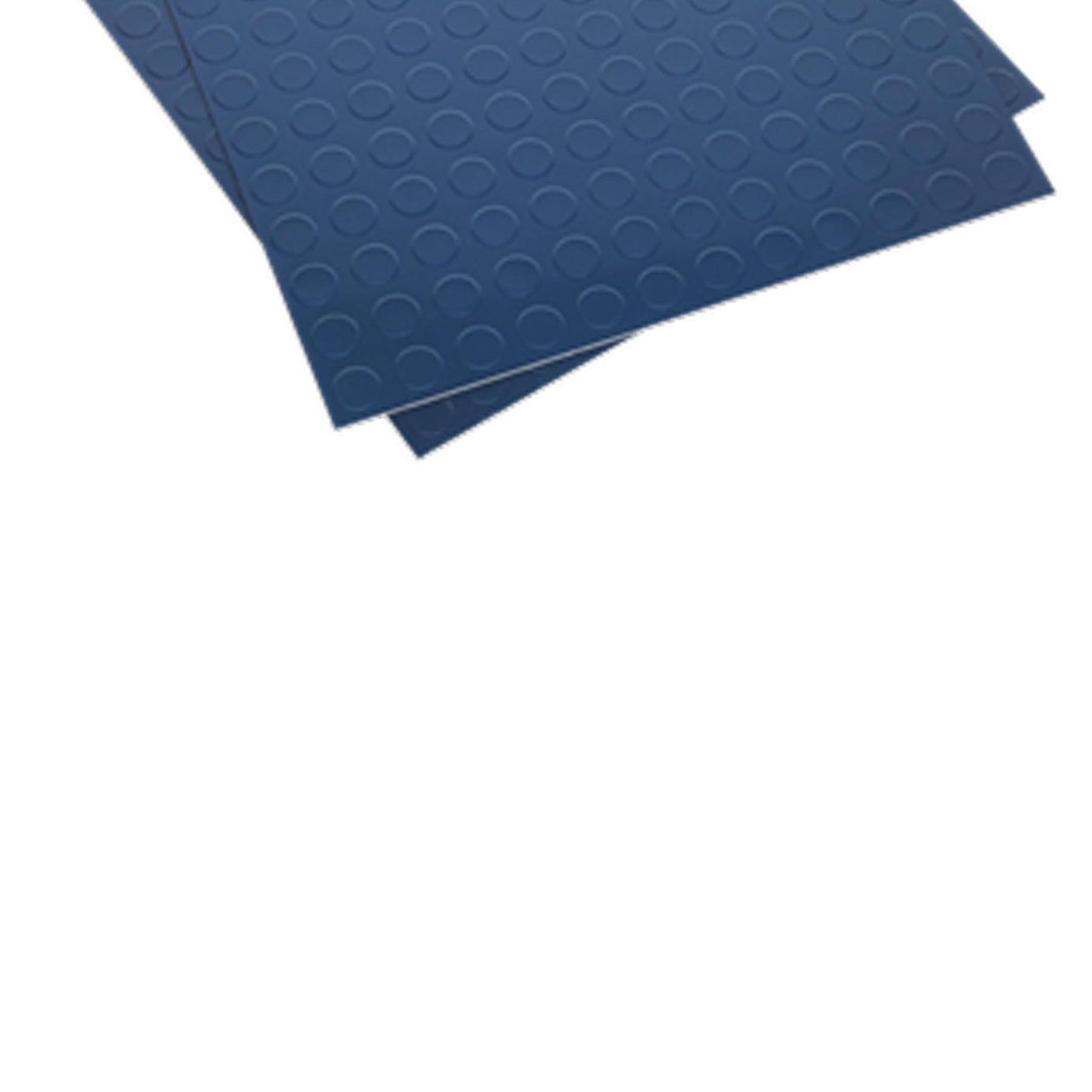 Sealey Vinyl Floor Tile Peel & Stick Backing - Blue Coin Pk of 16