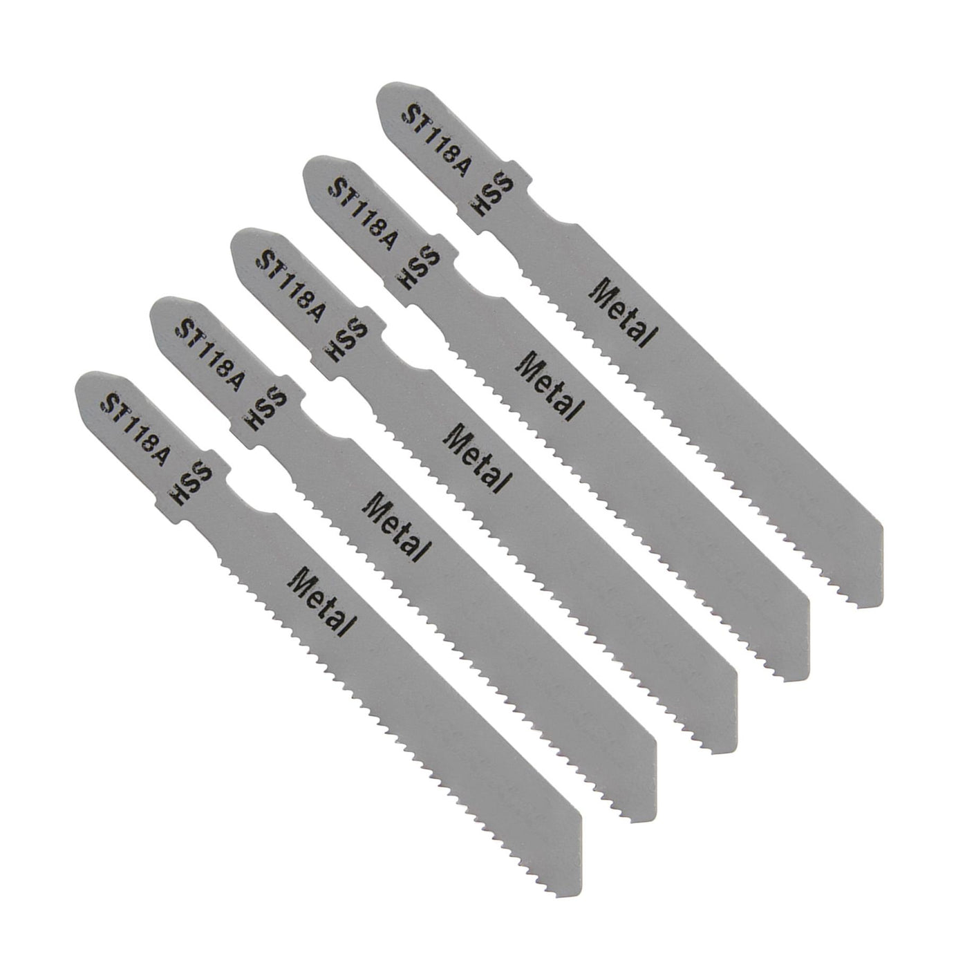 5 X Jigsaw Blade Blades Wood Cutting Softwood Pipes Profiles DIY St118A
