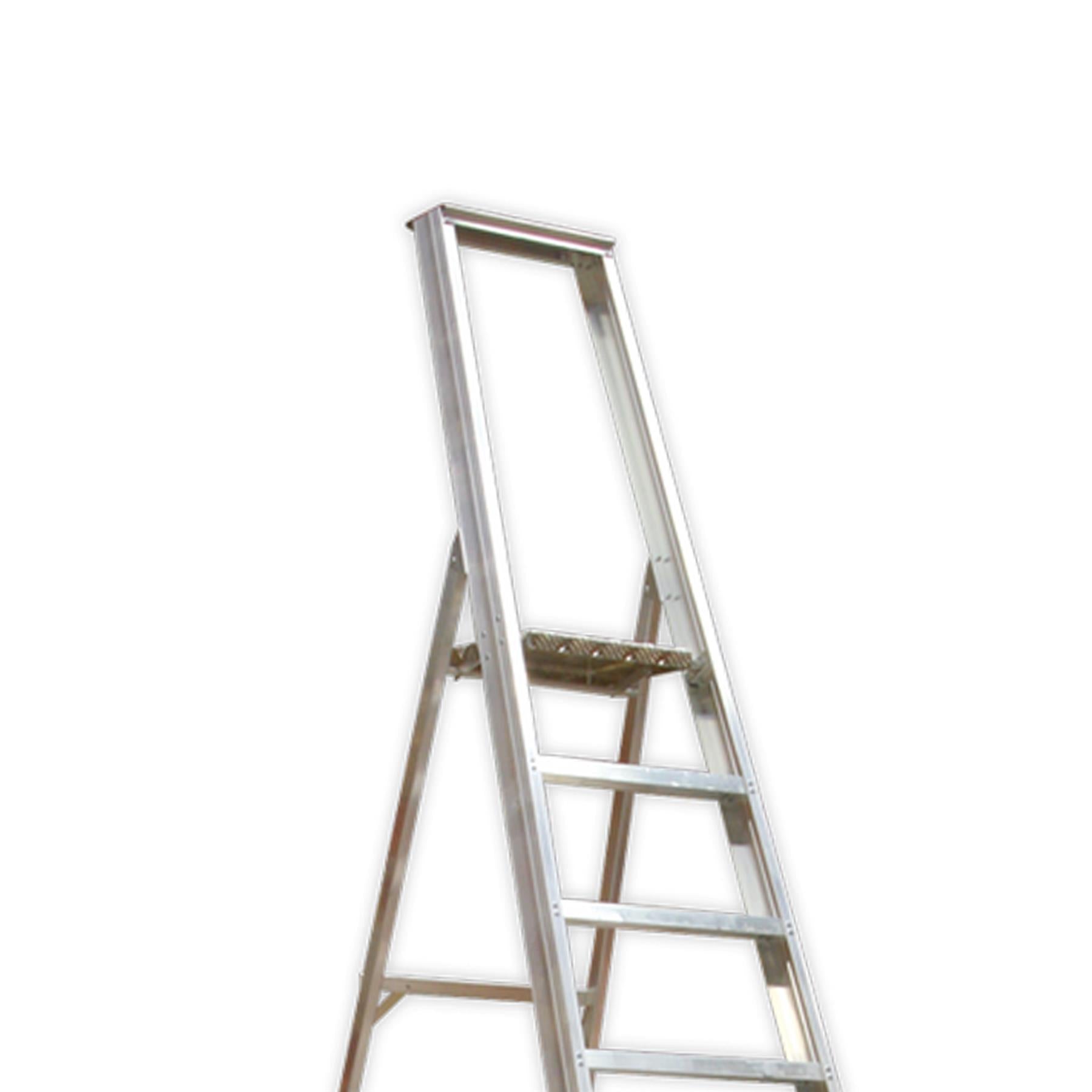 Sealey Aluminium Step Ladder 12-Tread Industrial BS 2037/1
