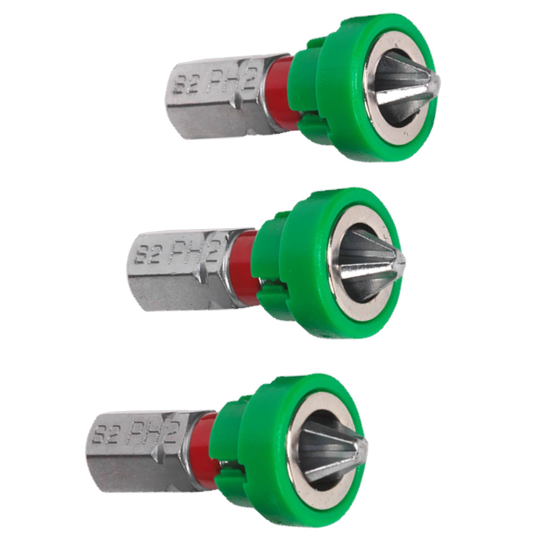 Sealey Power Tool Bit Phillips #2 + Magnetic Holder S2 25mm Pk of 5