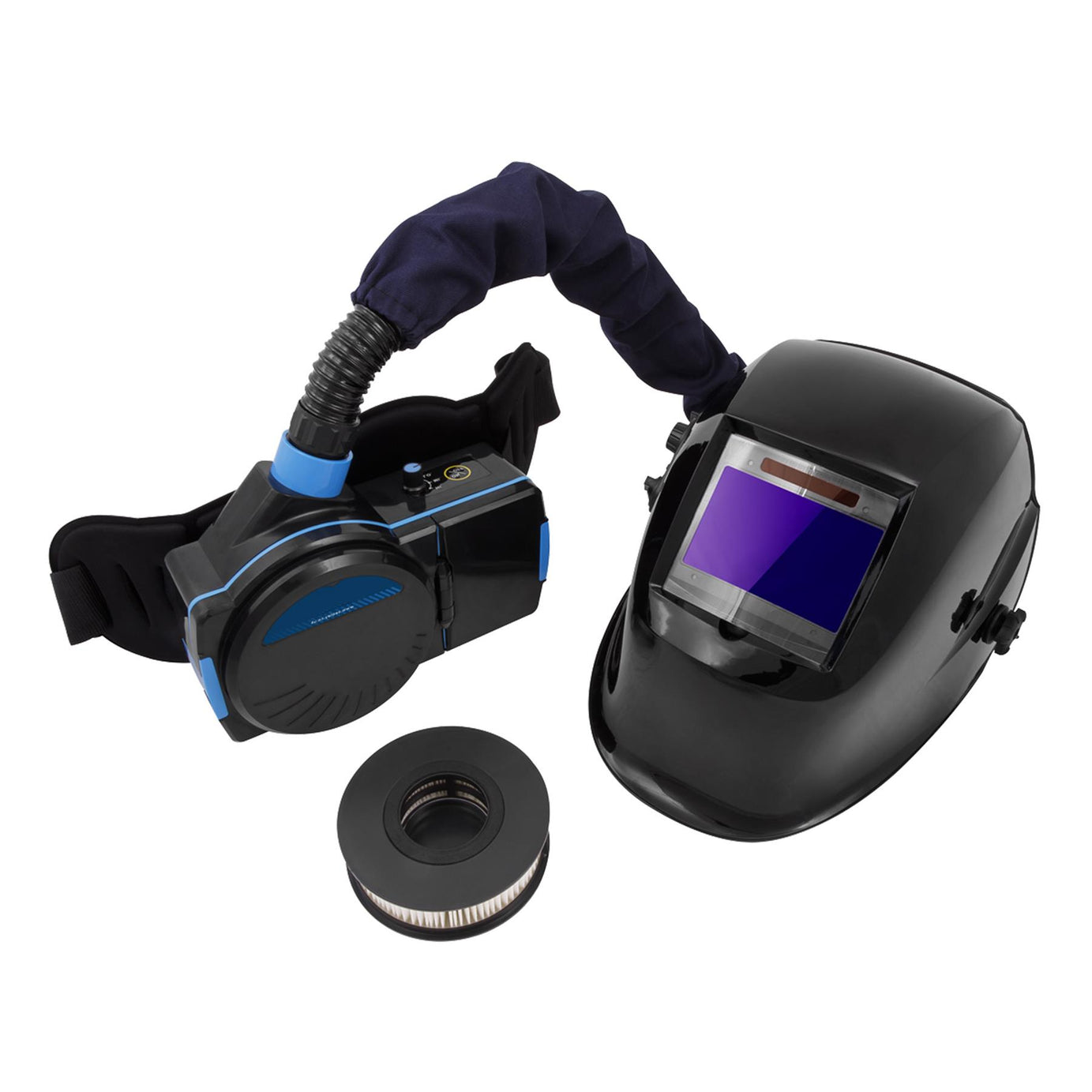 Sealey Welding Helmet with Powered Air Purifying Respirator (PAPR)